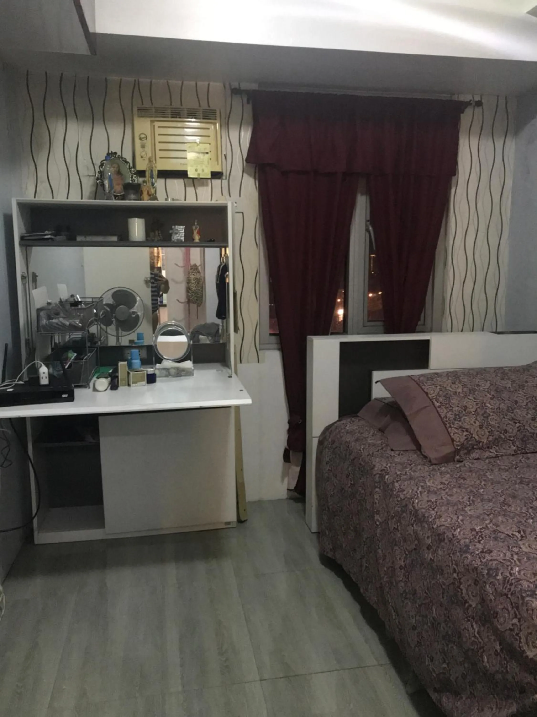 Bed in Avida San Lorenzo condominium