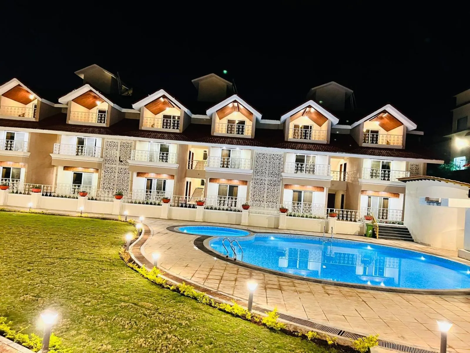 Property building in The Grand Leela Resort