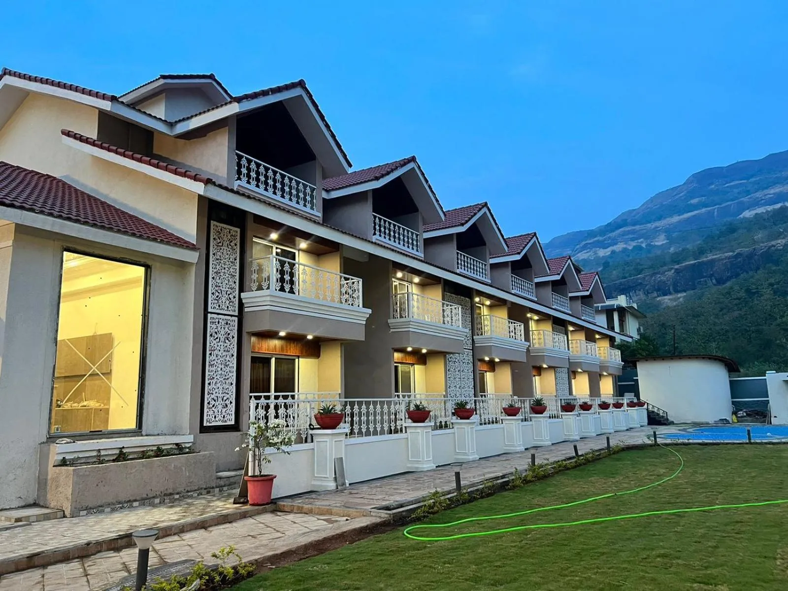 Property building in The Grand Leela Resort