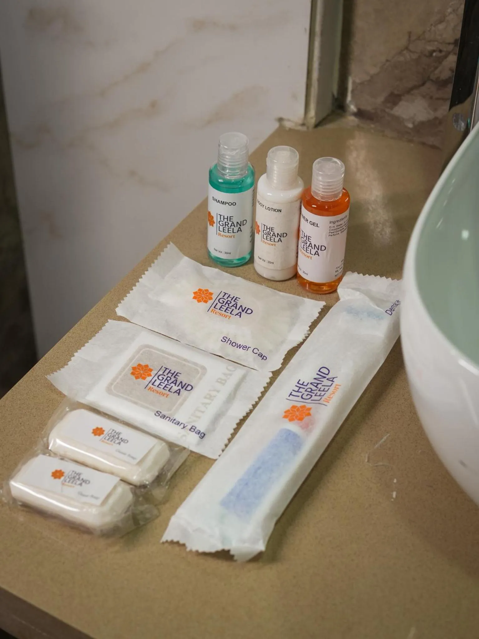 Bathroom in The Grand Leela Resort