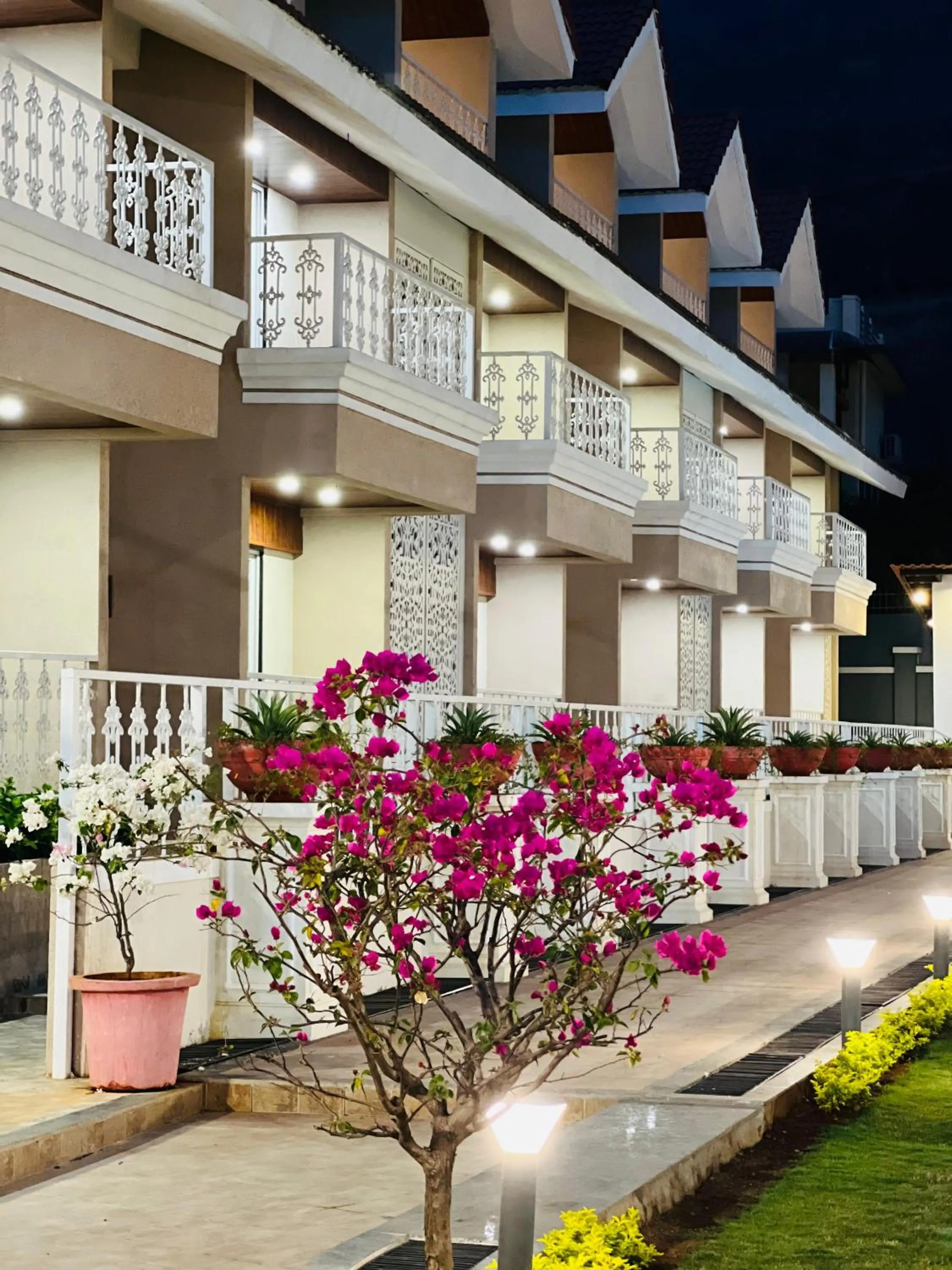 Property building in The Grand Leela Resort