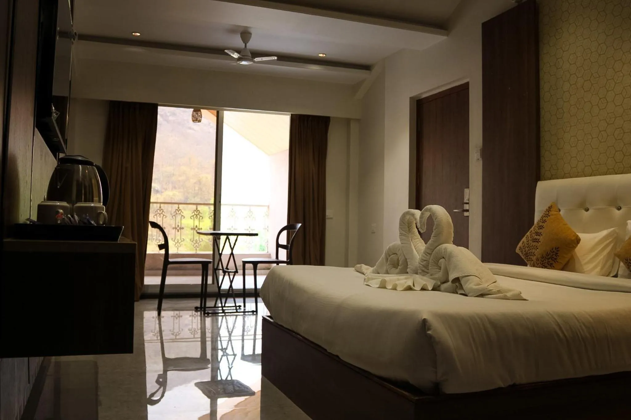 View (from property/room) in The Grand Leela Resort