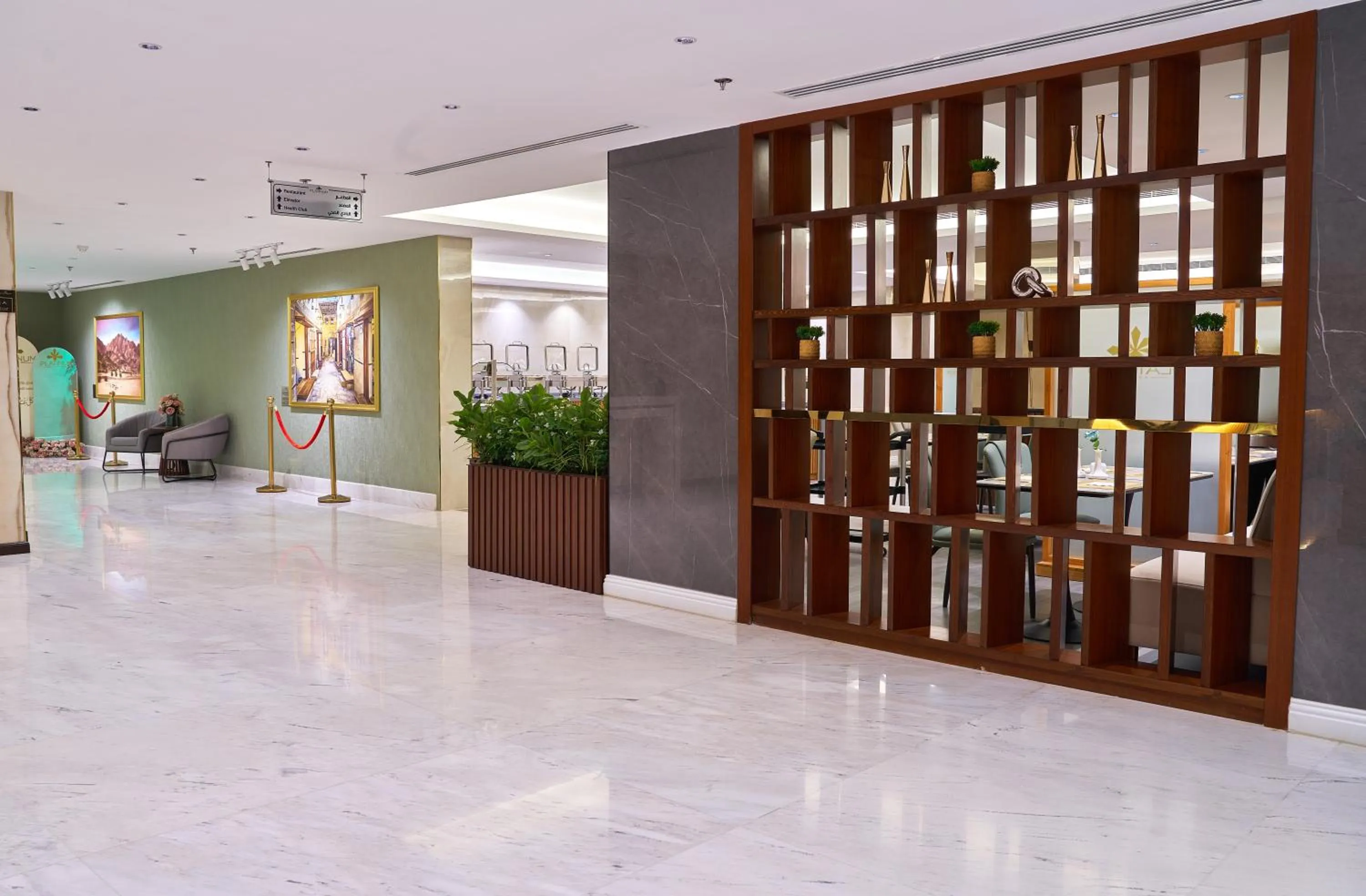 Property building in Platinum Hotel