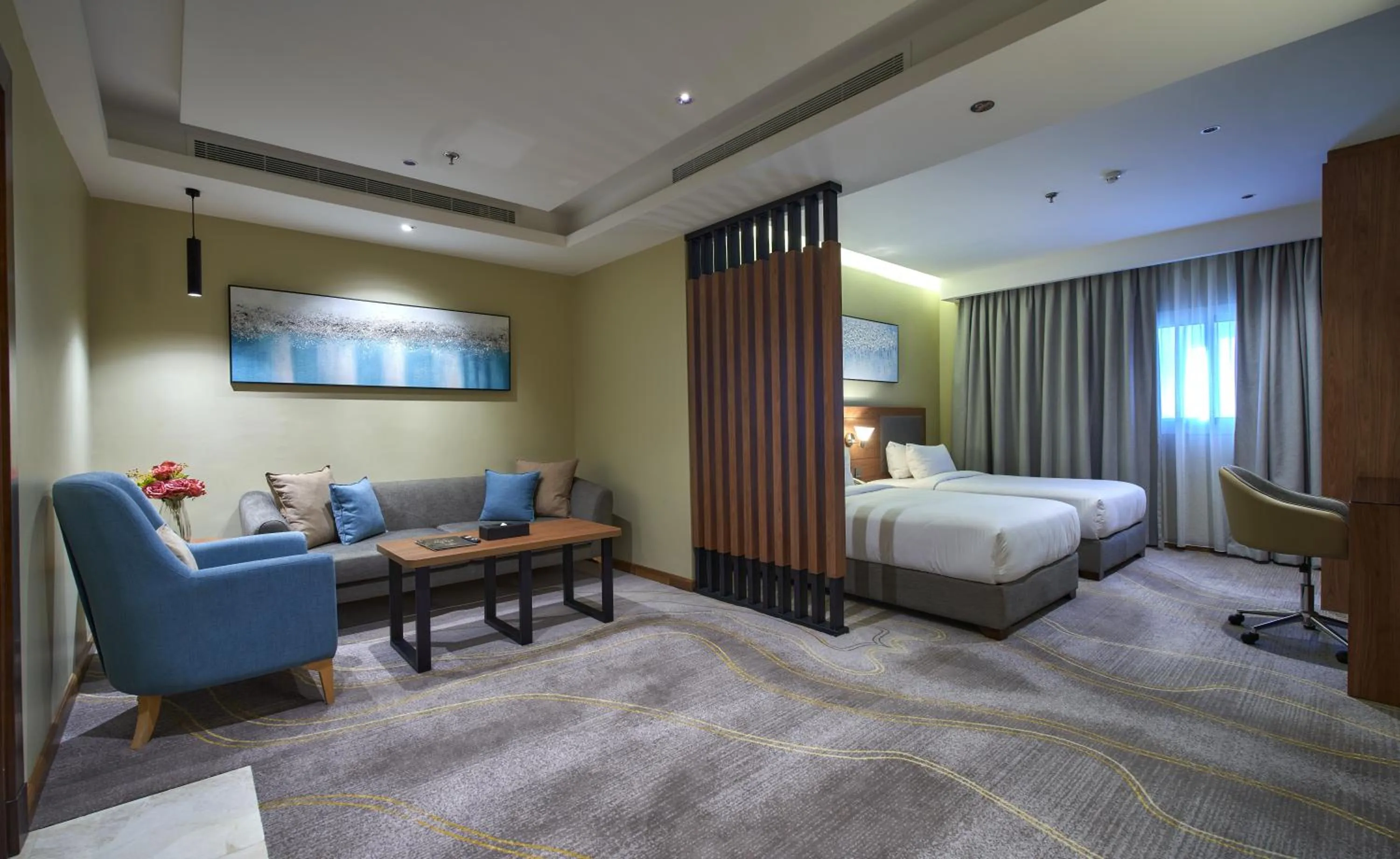 Bed in Platinum Hotel