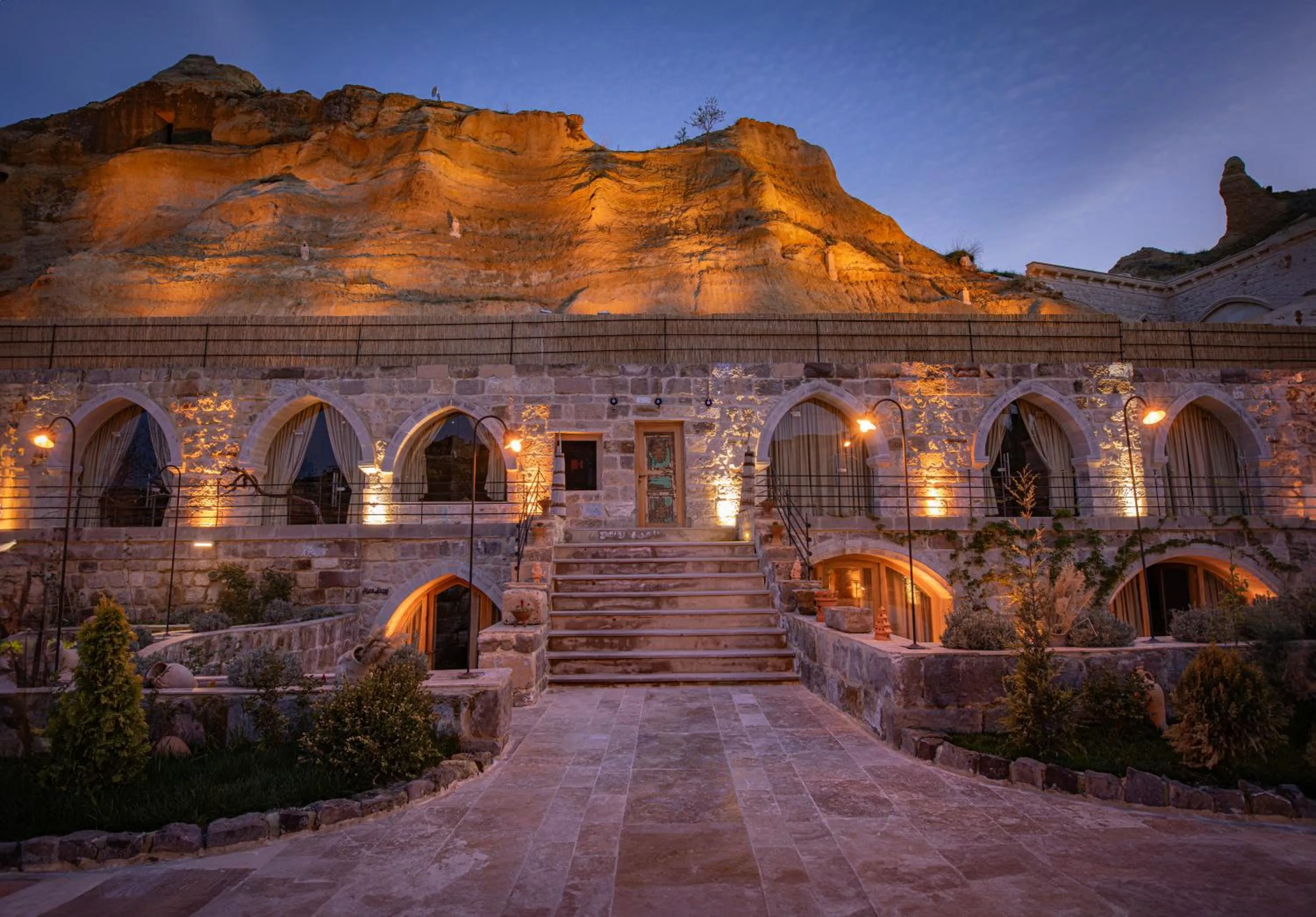 Property building in Sur Cave Hotel