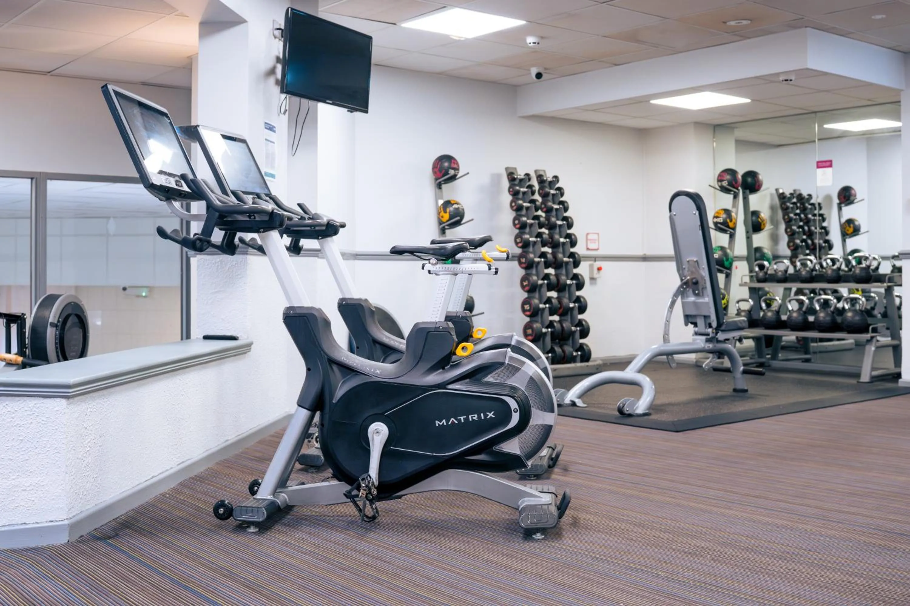 Fitness centre/facilities in Crowne Plaza Solihull by IHG