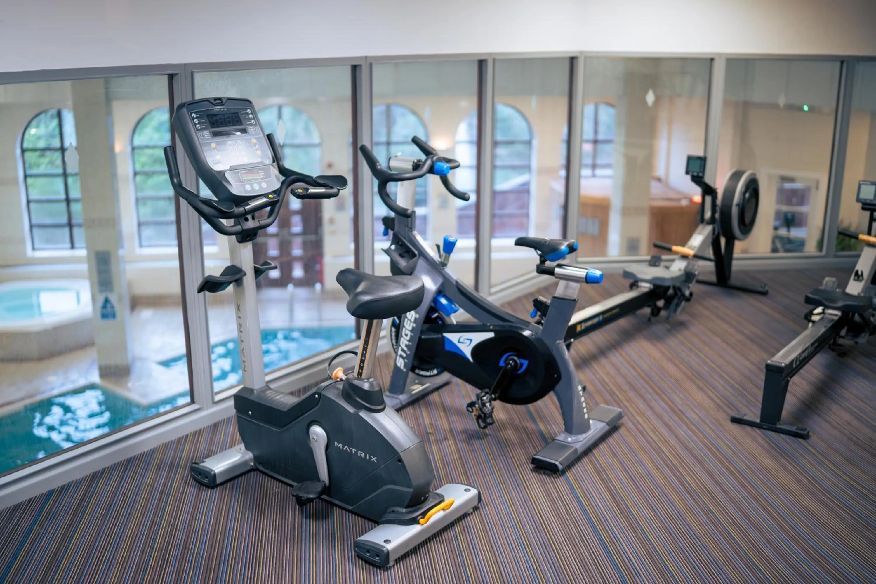 Fitness centre/facilities in Crowne Plaza Solihull by IHG