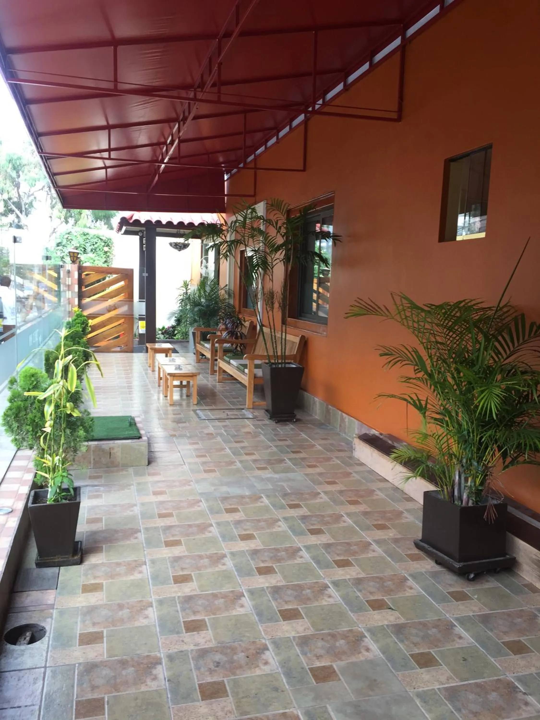 Balcony/Terrace in Hotel Tinkus Inn
