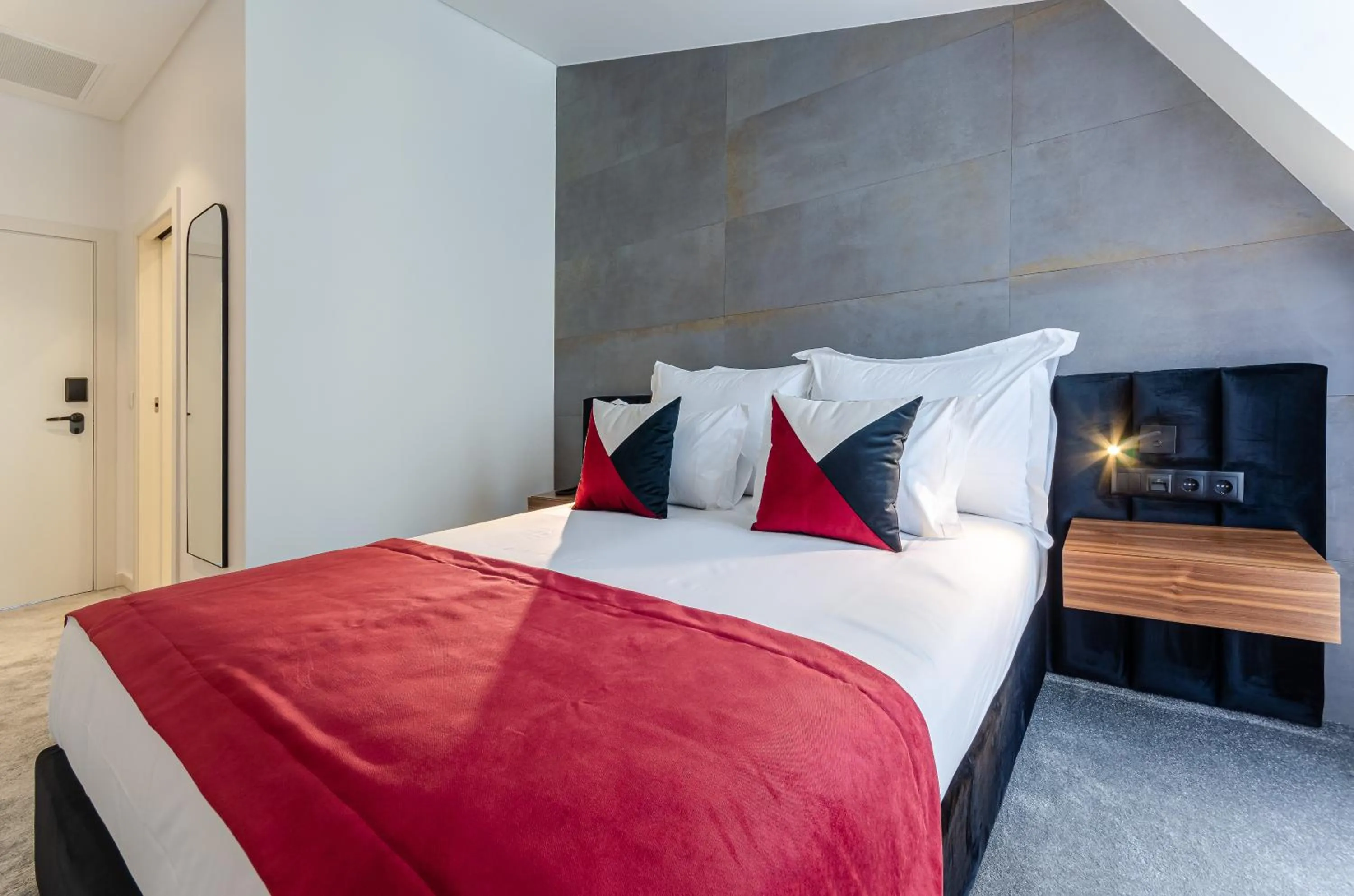 Bed in 2M BOUTIQUE HOTEL