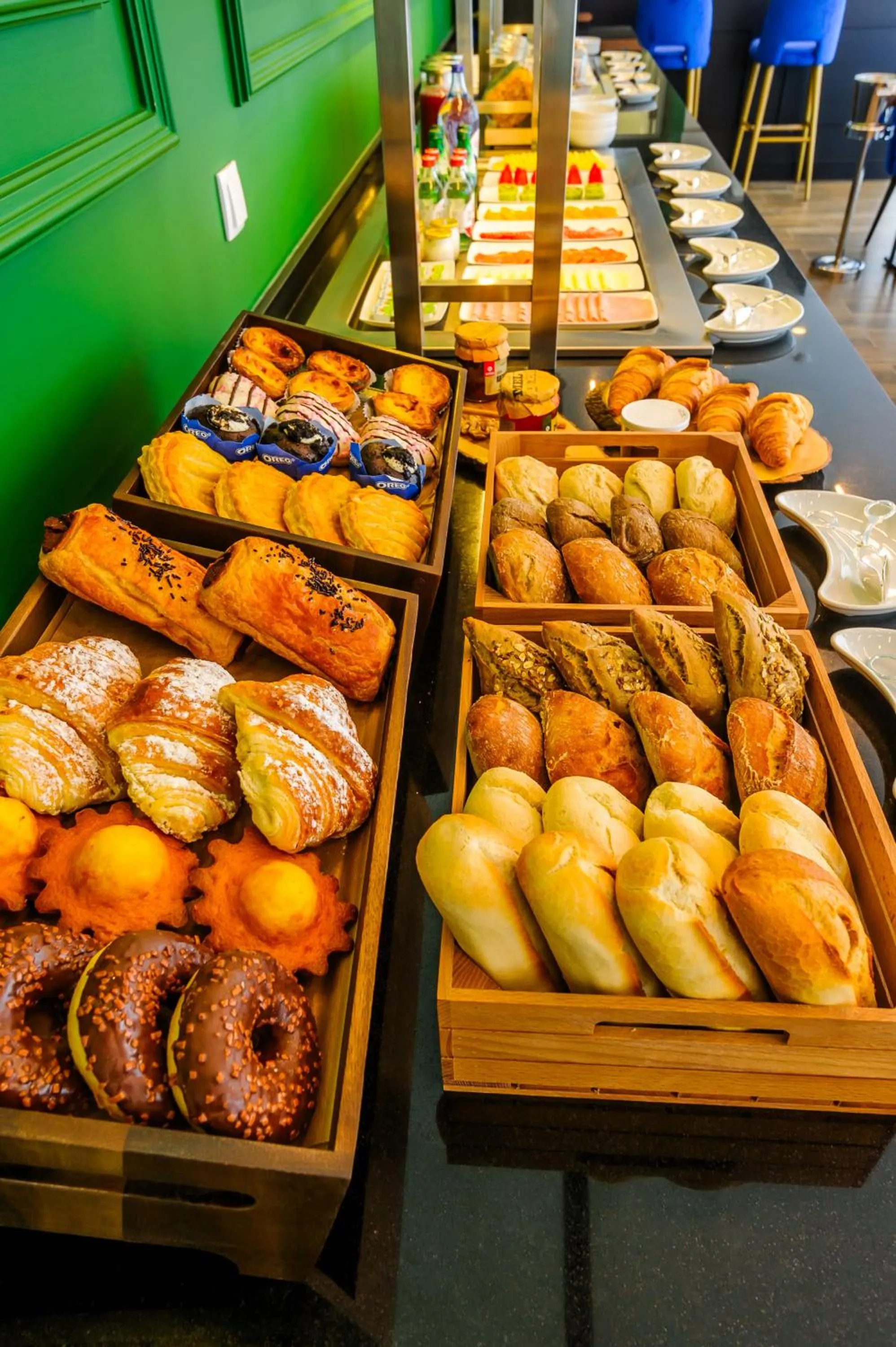 Buffet breakfast in 2M BOUTIQUE HOTEL