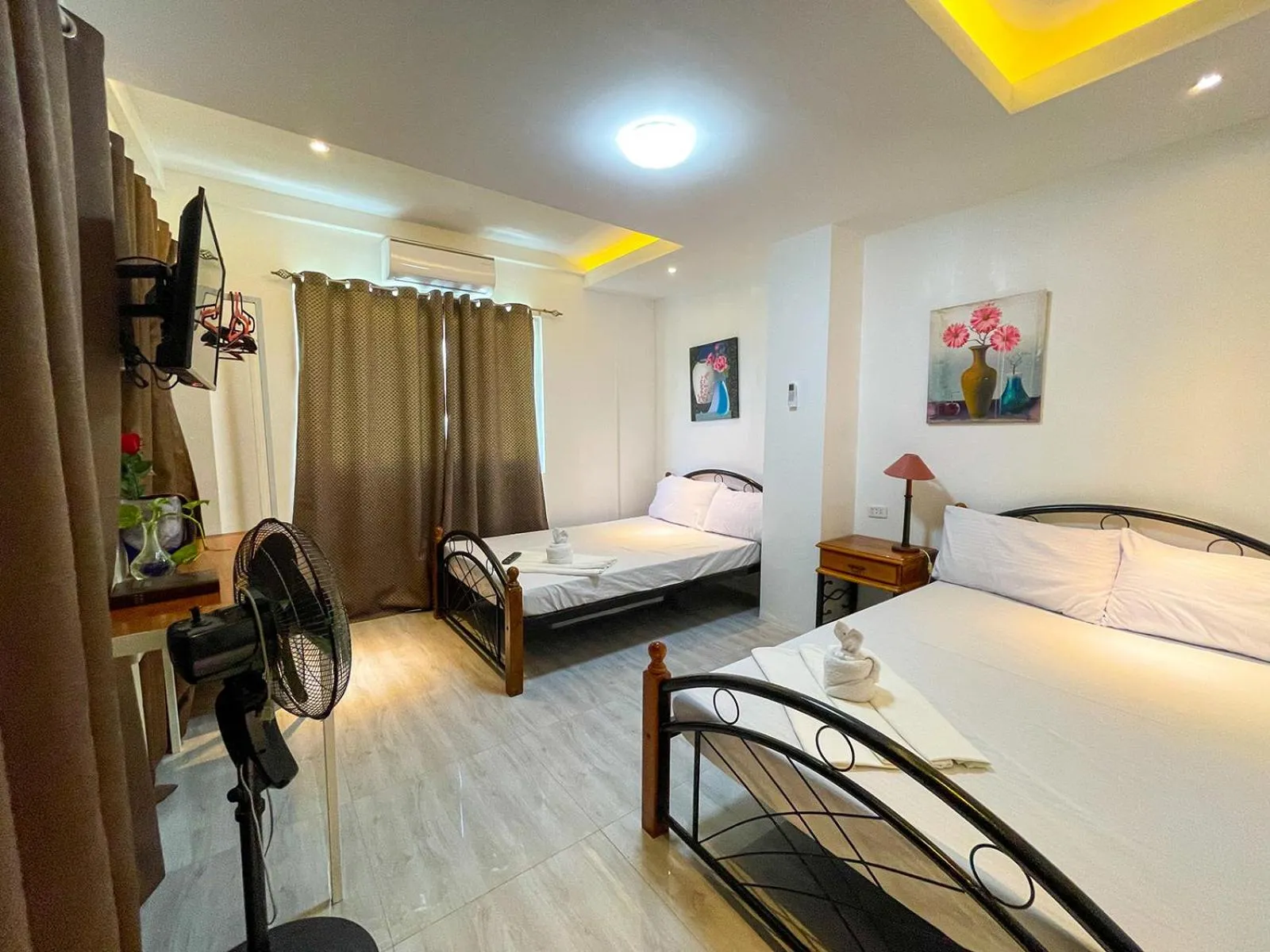 Bed in Agbing Seaside View Resort Puerto Galera powered by Cocotel