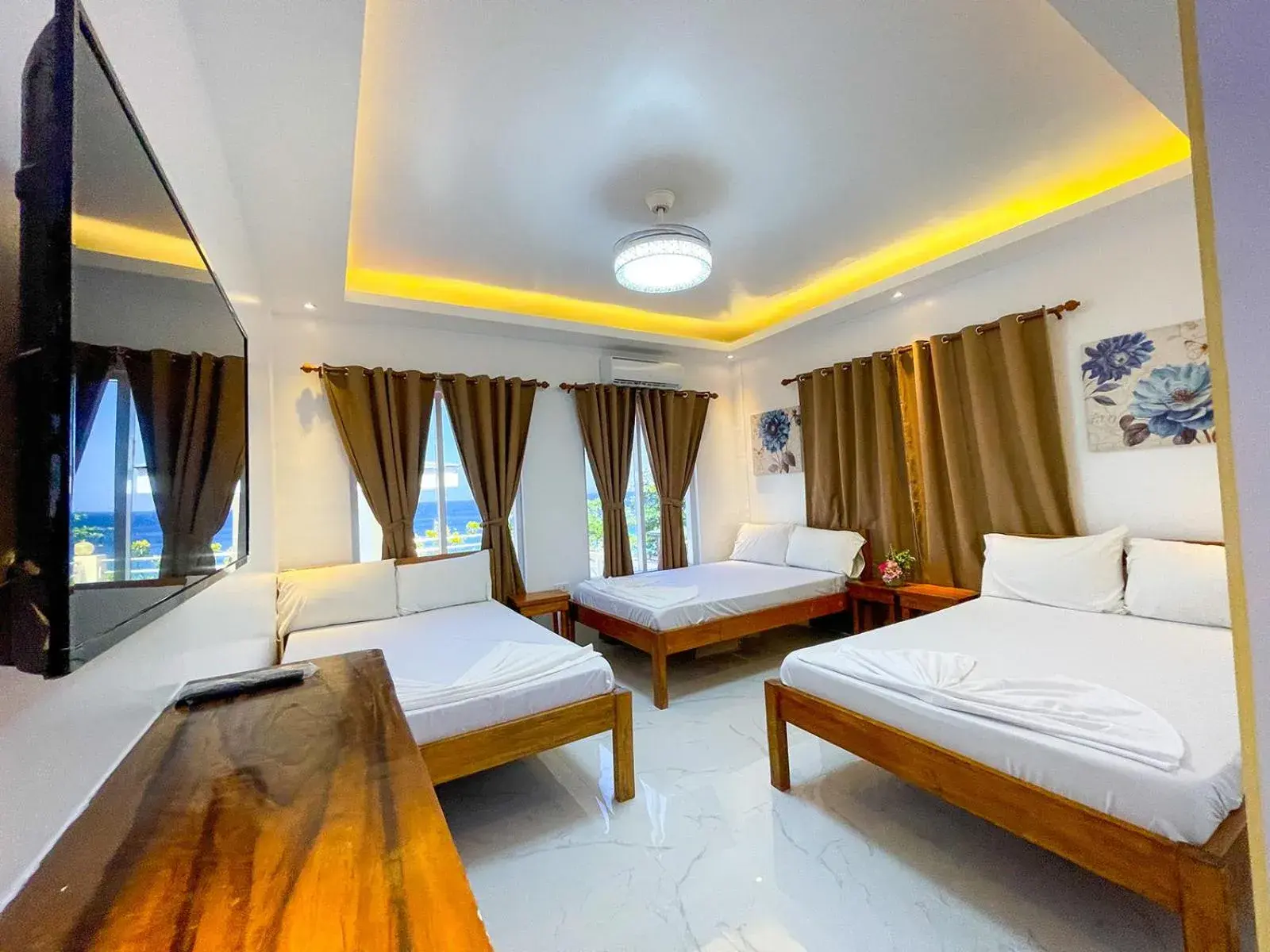 Family Room with Sea View in Agbing Seaside View Resort Puerto Galera powered by Cocotel Family Room with Sea View in Agbing Seaside View Resort Puerto Galera powered by Cocotel