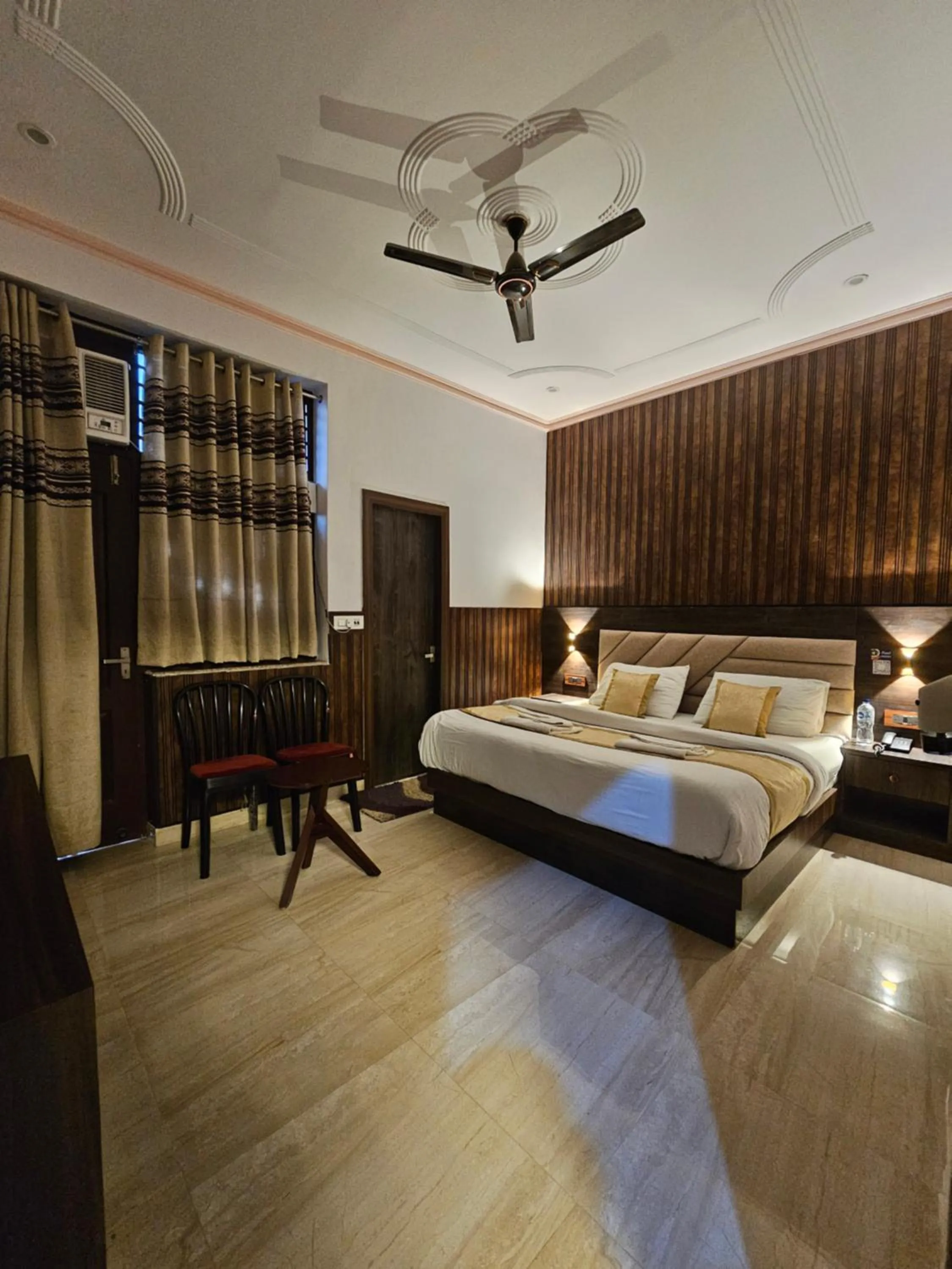 Bed in Shri Krishna Divine Dham