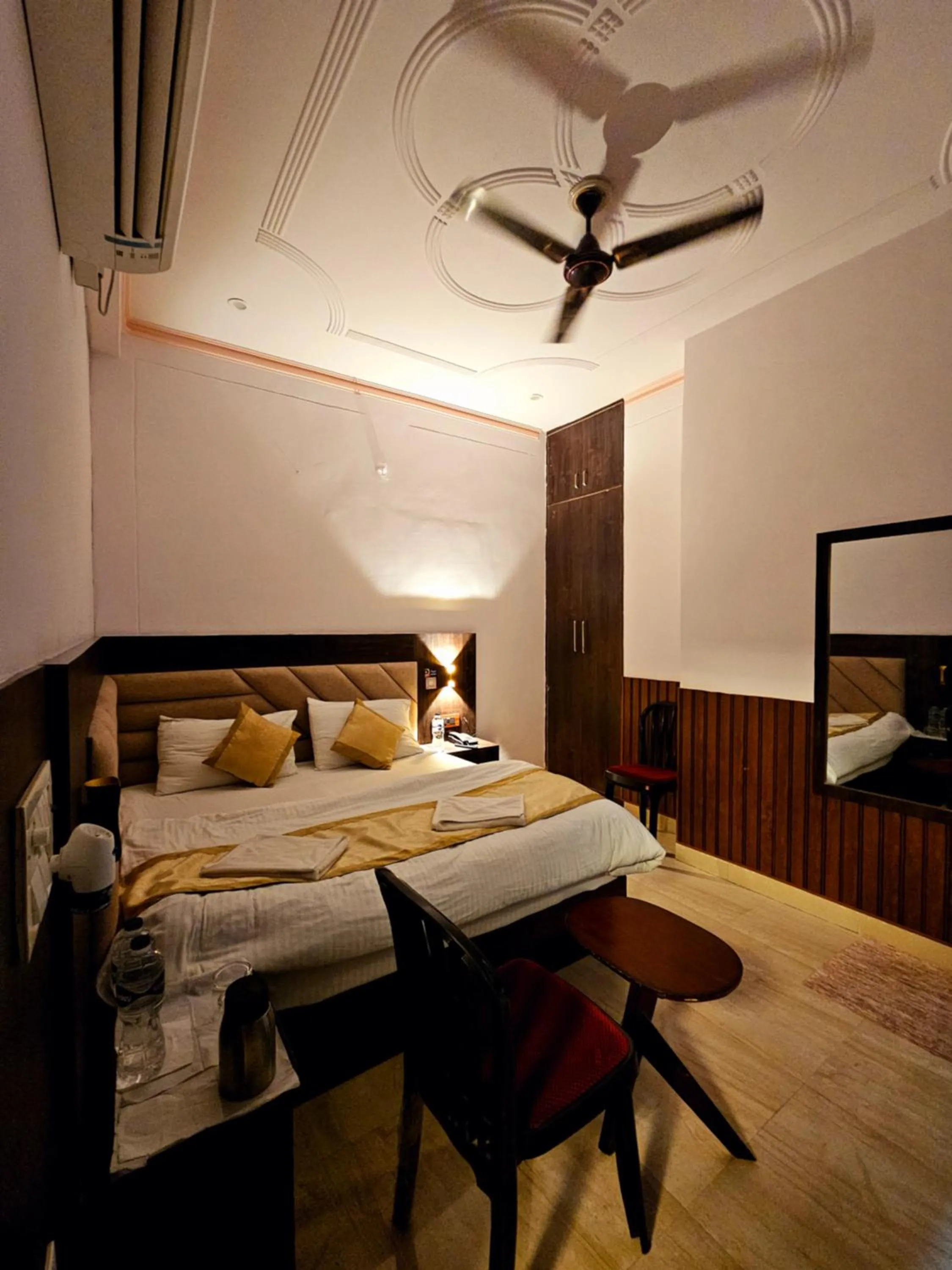 Bed in Shri Krishna Divine Dham