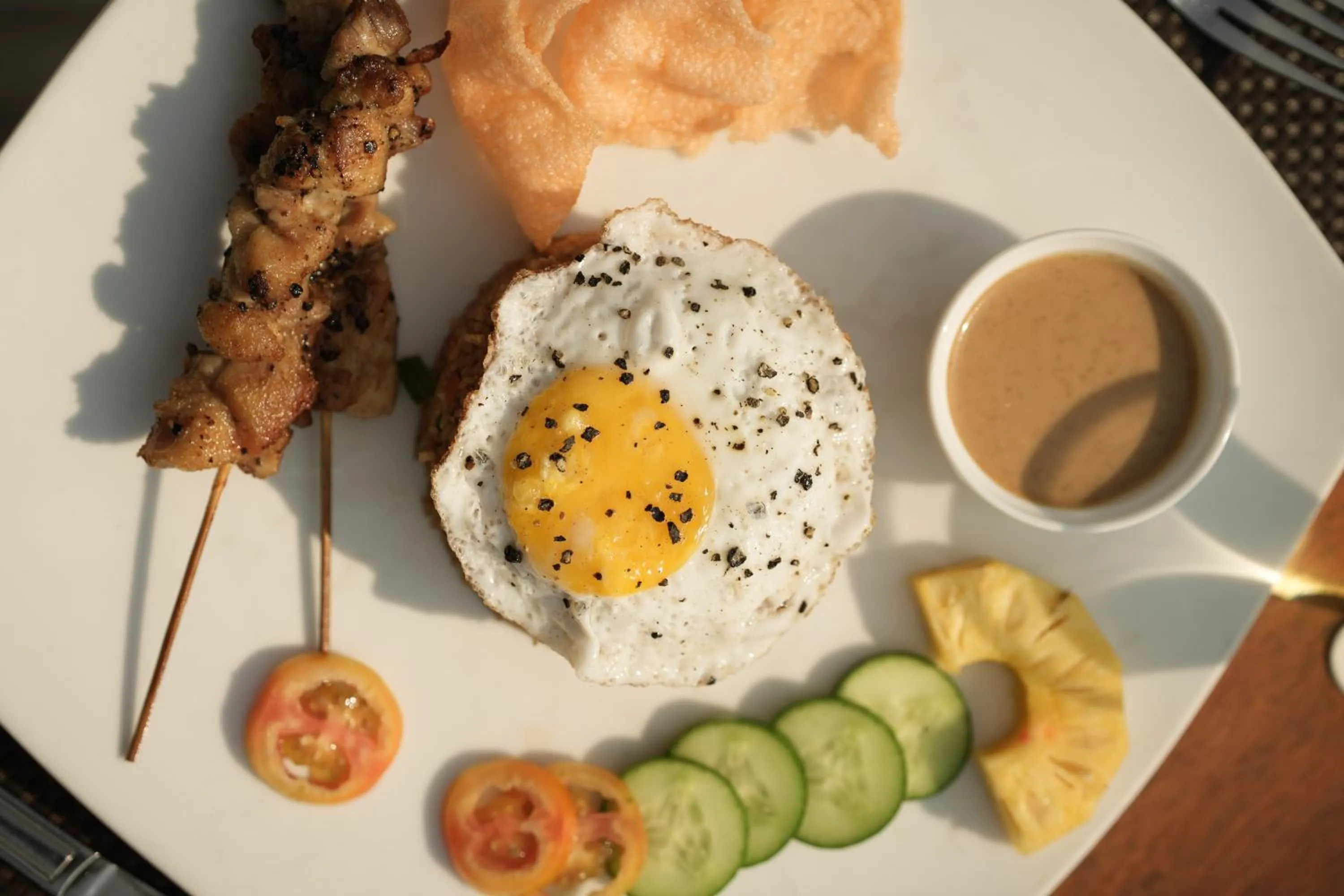 Food in Hibiscus Beach Hotel & Villas