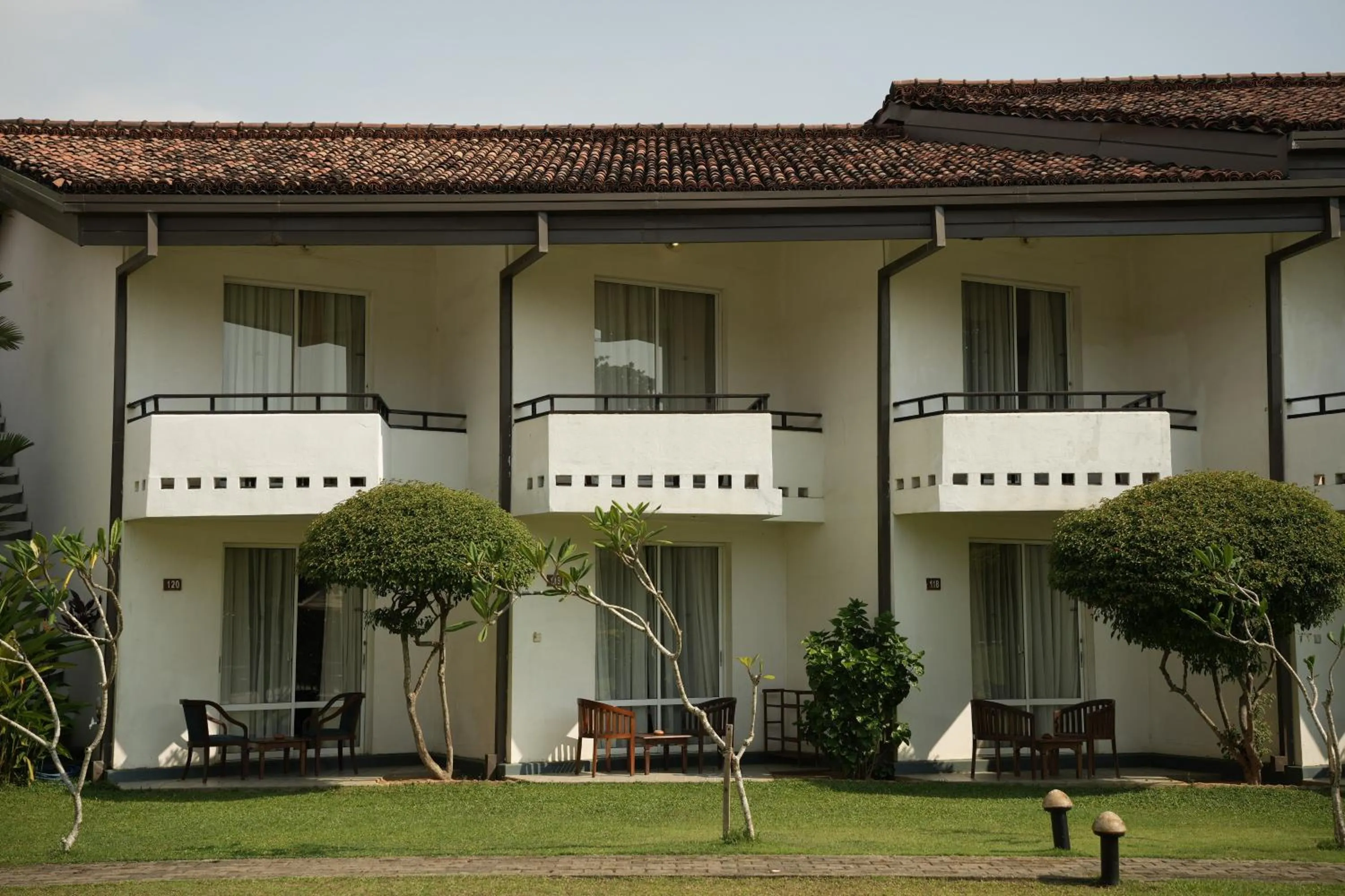 Balcony/Terrace in Hibiscus Beach Hotel & Villas