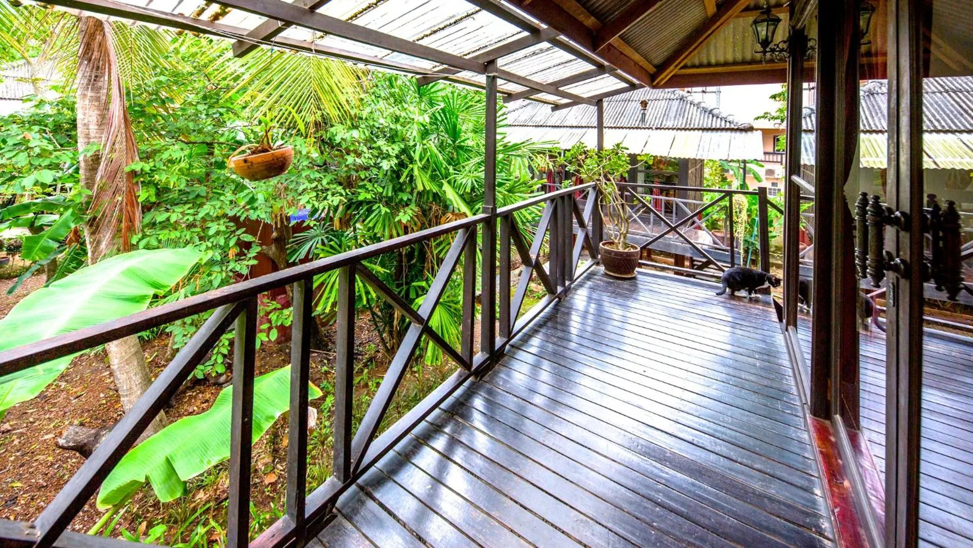 Balcony/Terrace in Fruit Tree Lodge