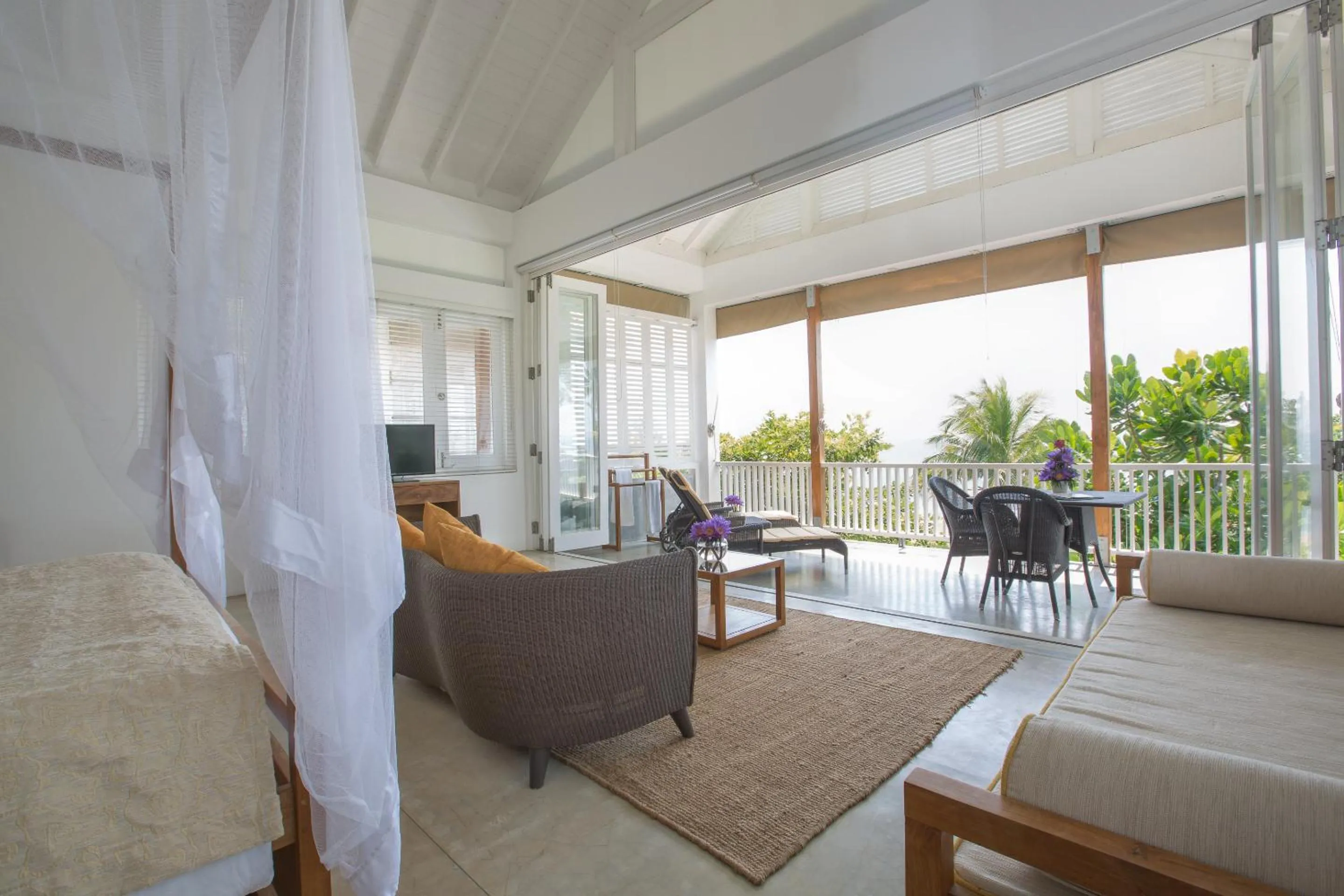 Day in Sri Sharavi Beach Villas & Spa - with 43 metre saltwater infinity pool