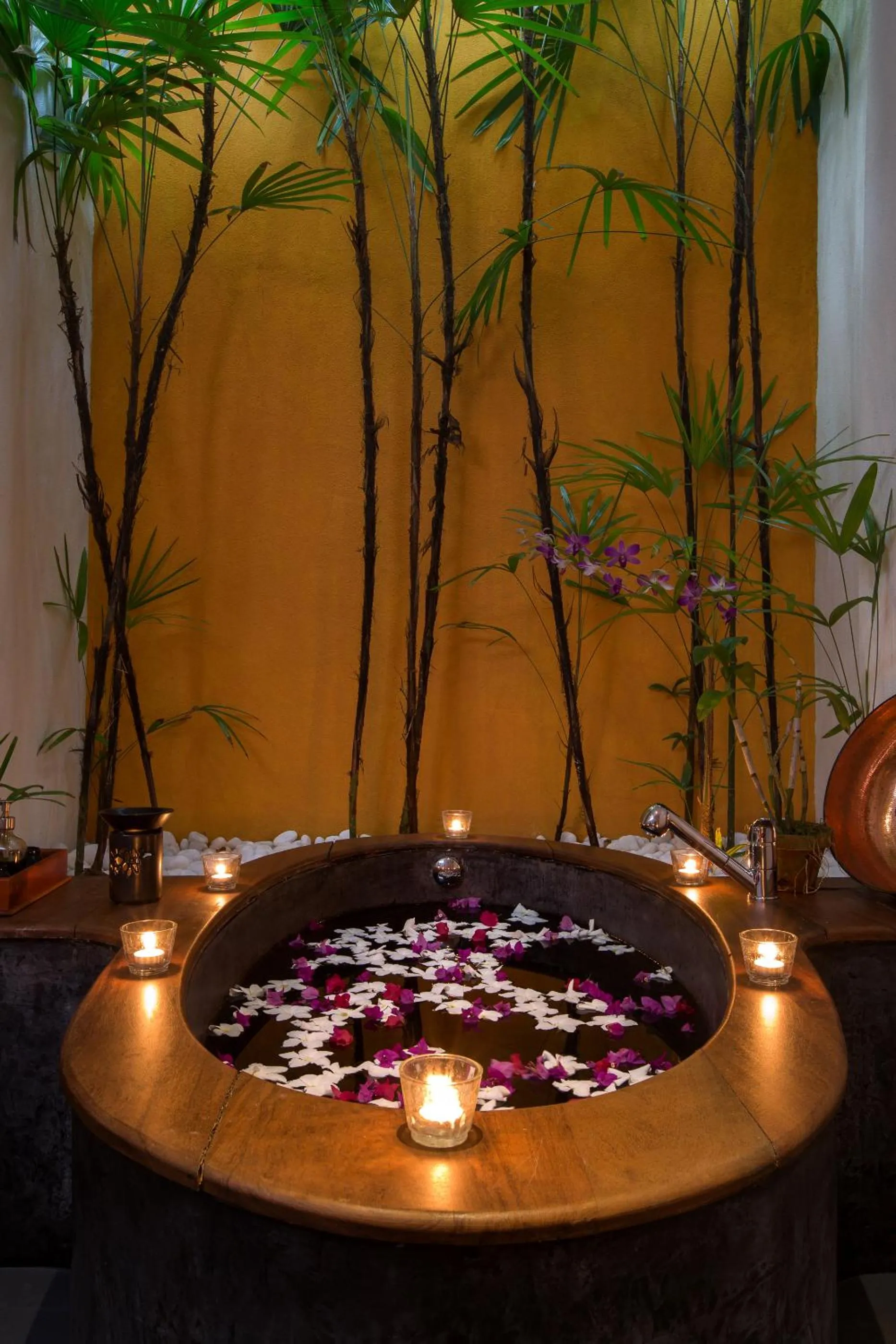 Massage in Sri Sharavi Beach Villas & Spa - with 43 metre saltwater infinity pool