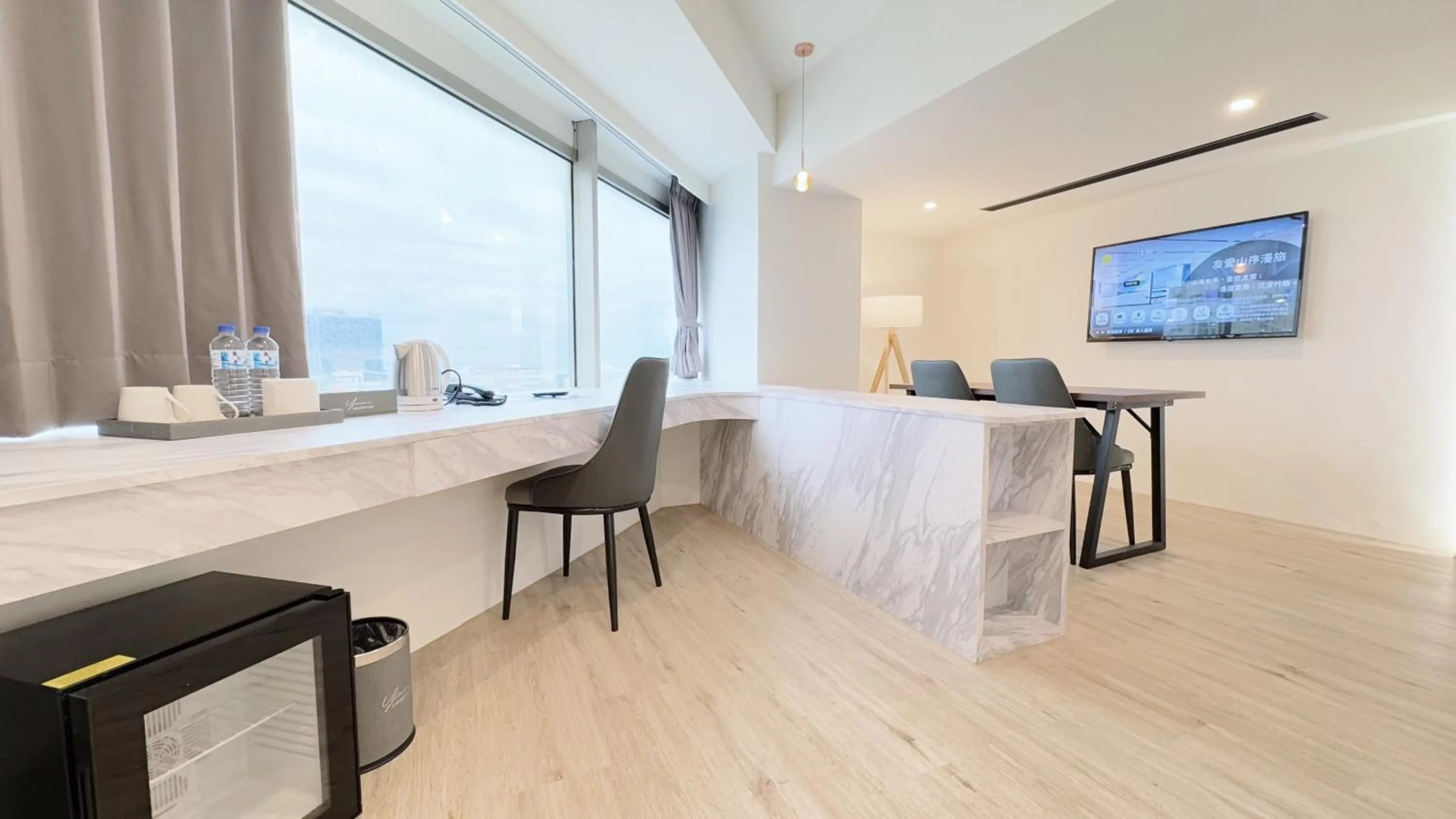 Bed in Yoai Mountain Roam Hotel