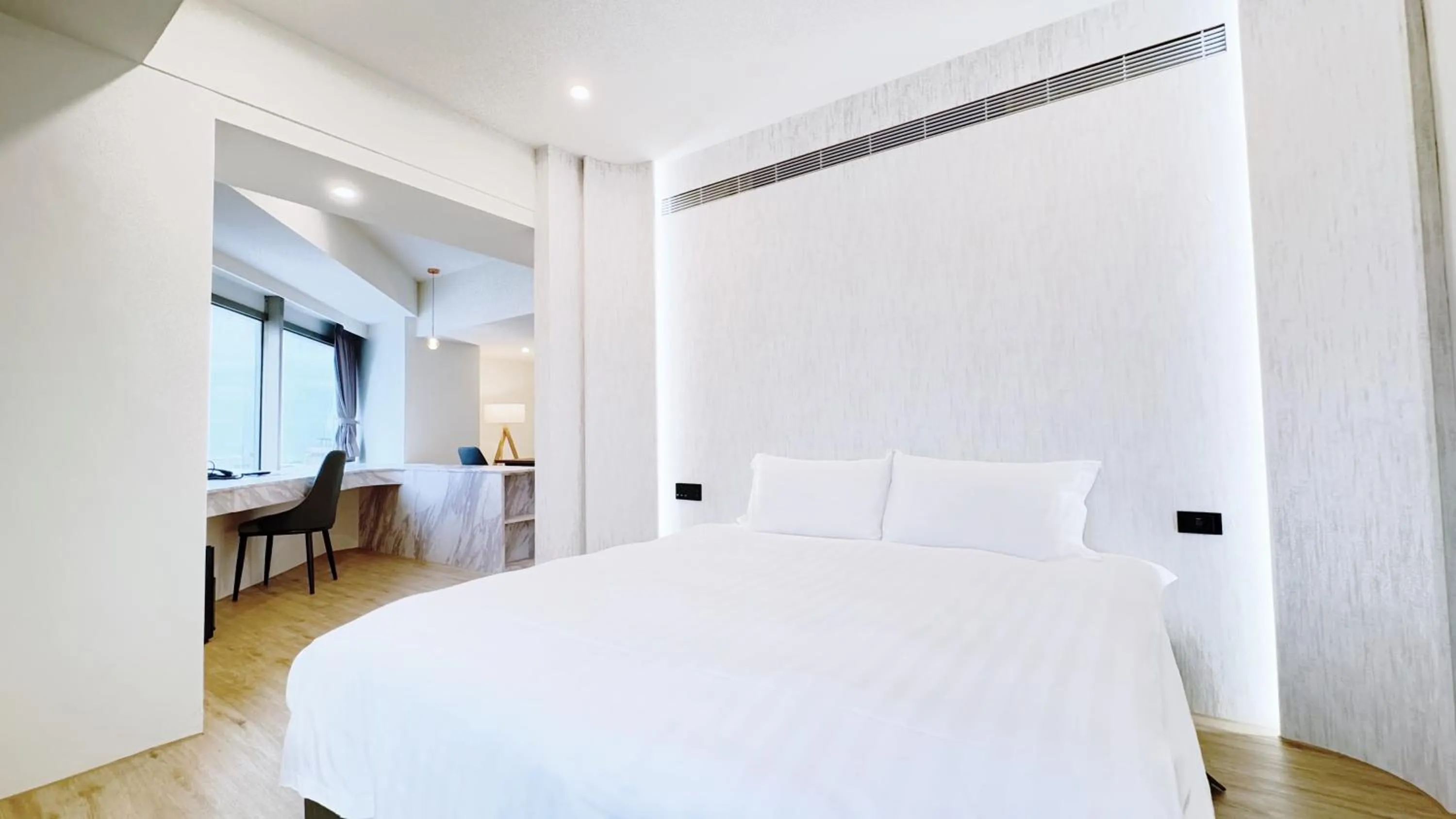 Bed in Yoai Mountain Roam Hotel