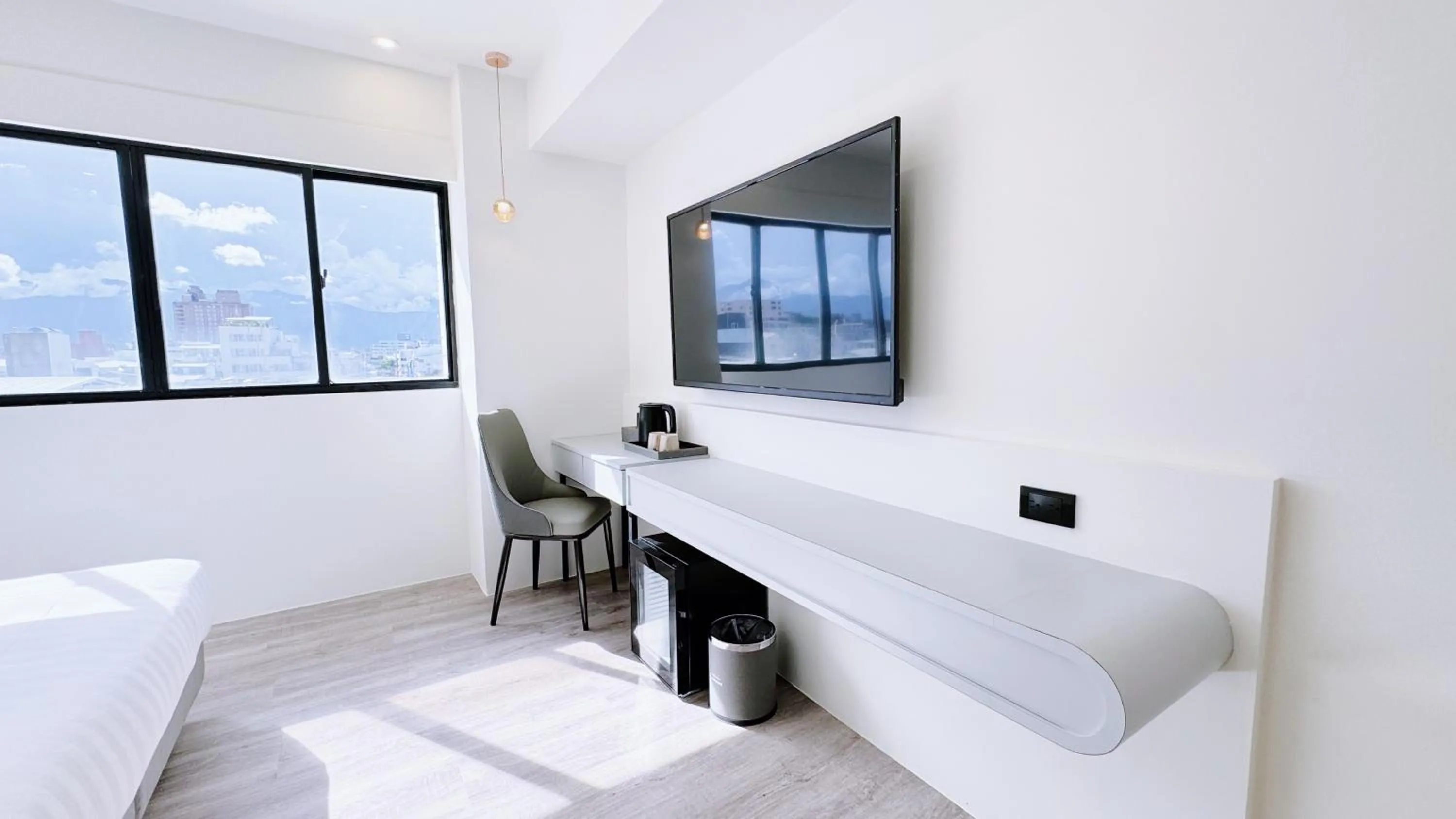 Bed in Yoai Mountain Roam Hotel