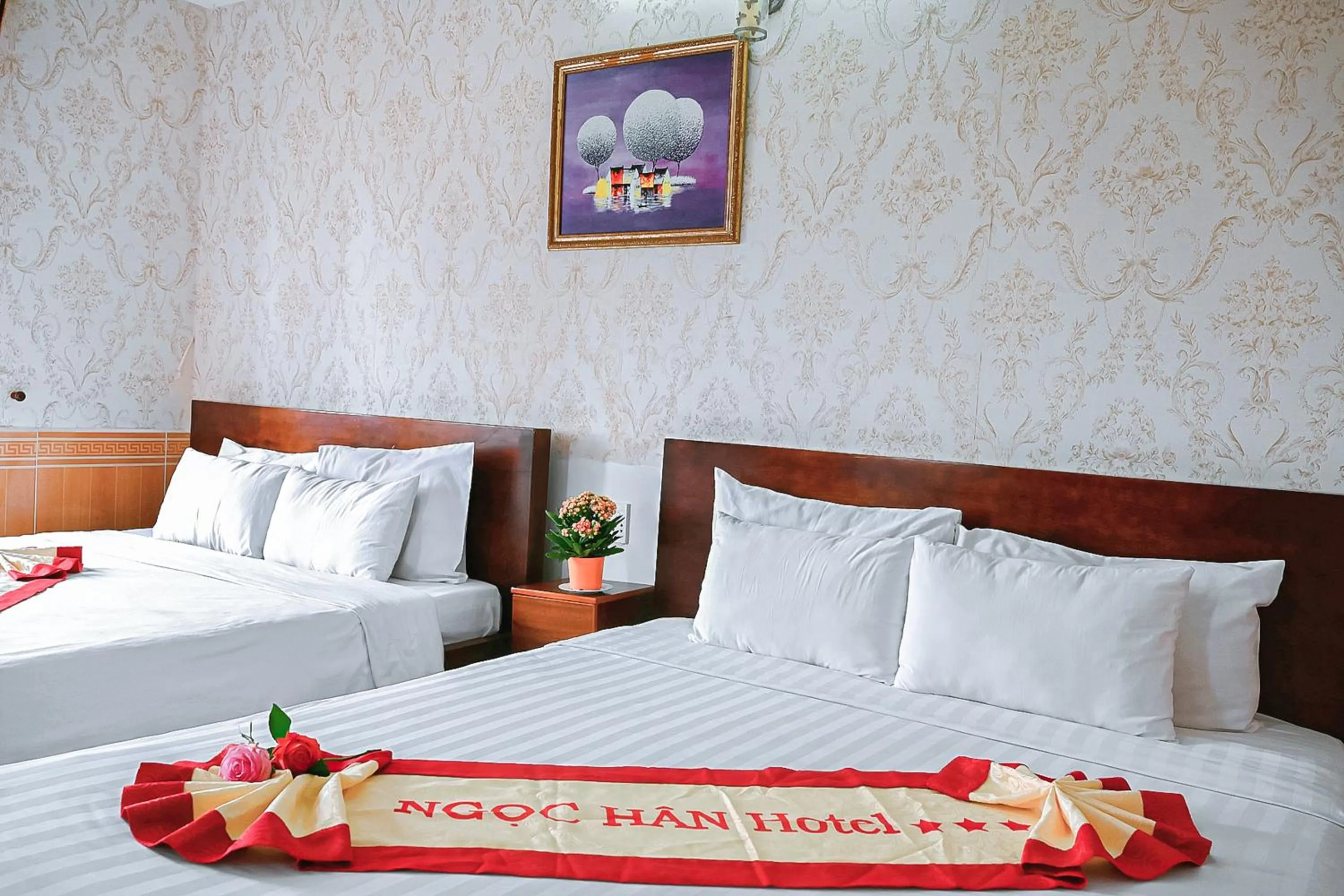 Bed in Ngọc Hân Hotel By The Moment