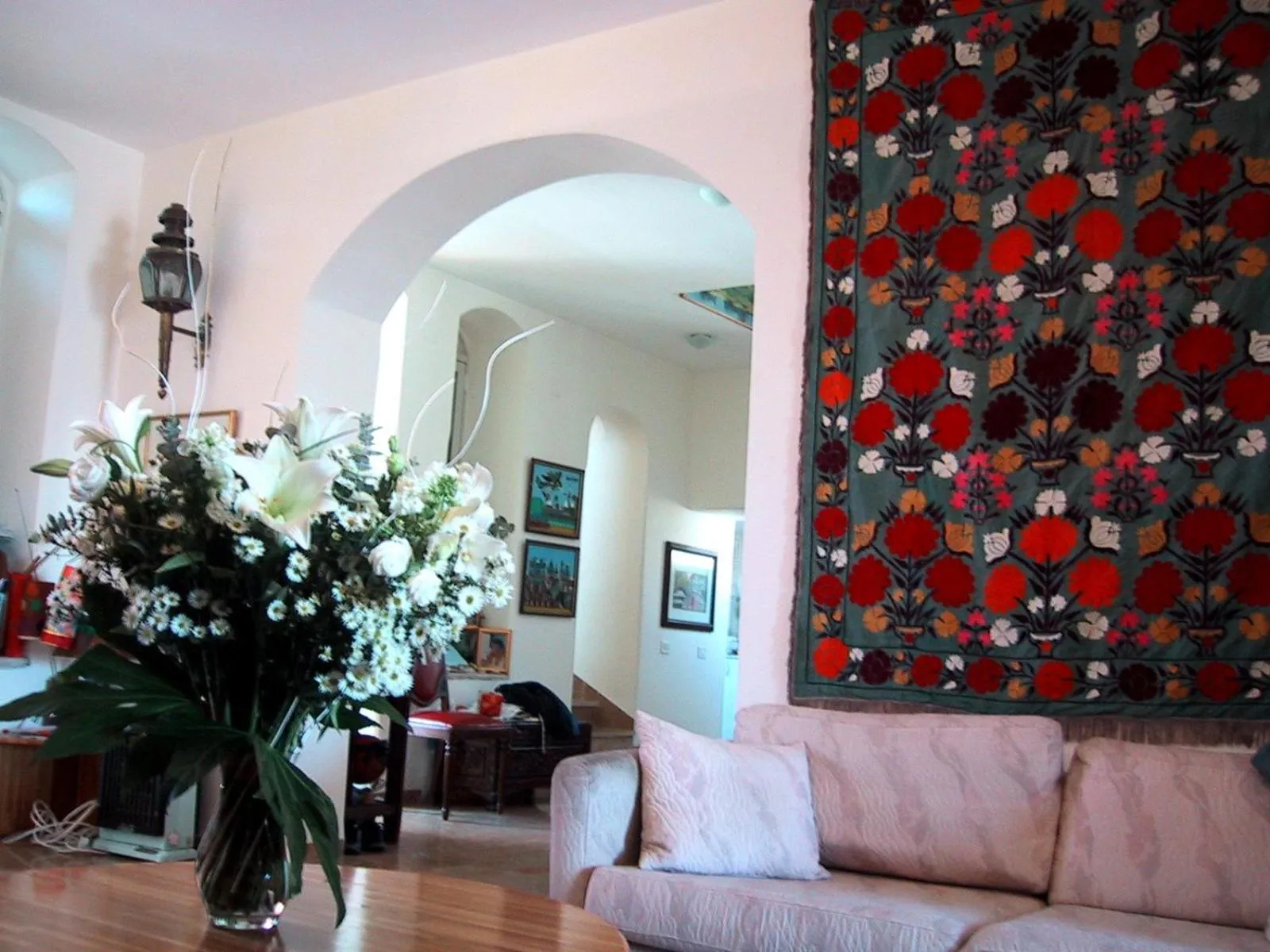 Decorative detail in Diana's B&B