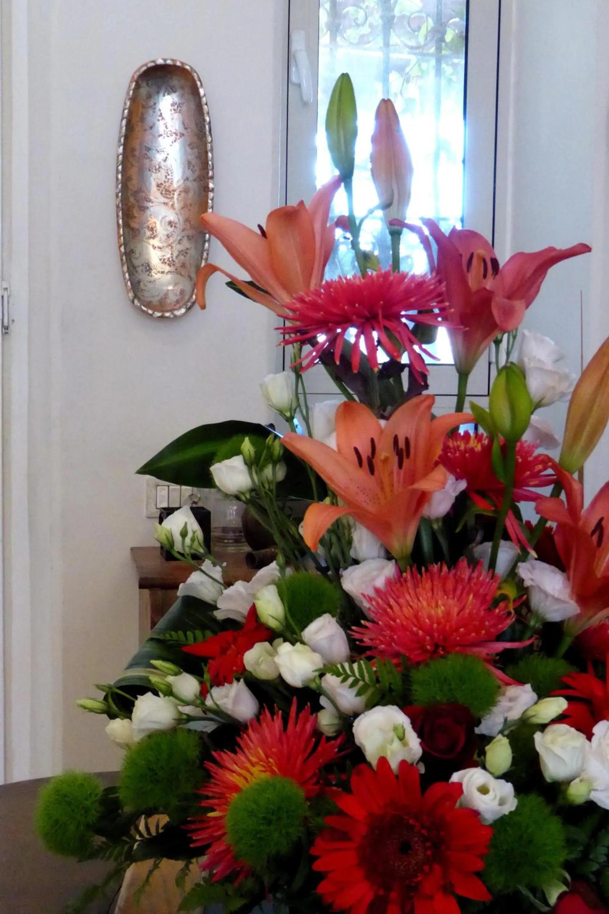 Decorative detail in Diana's B&B