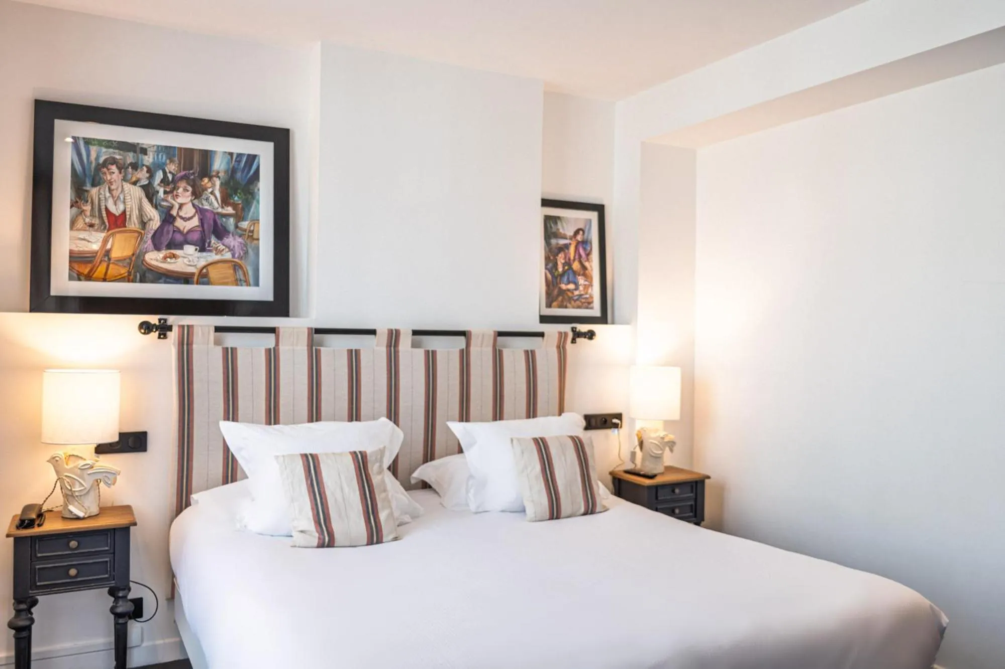 Bedroom, Bed in Boutique Hôtel Txoko