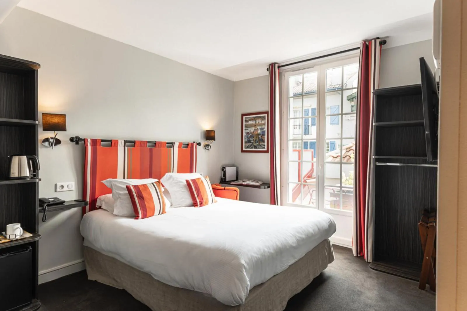 Bedroom, Bed in Boutique Hôtel Txoko