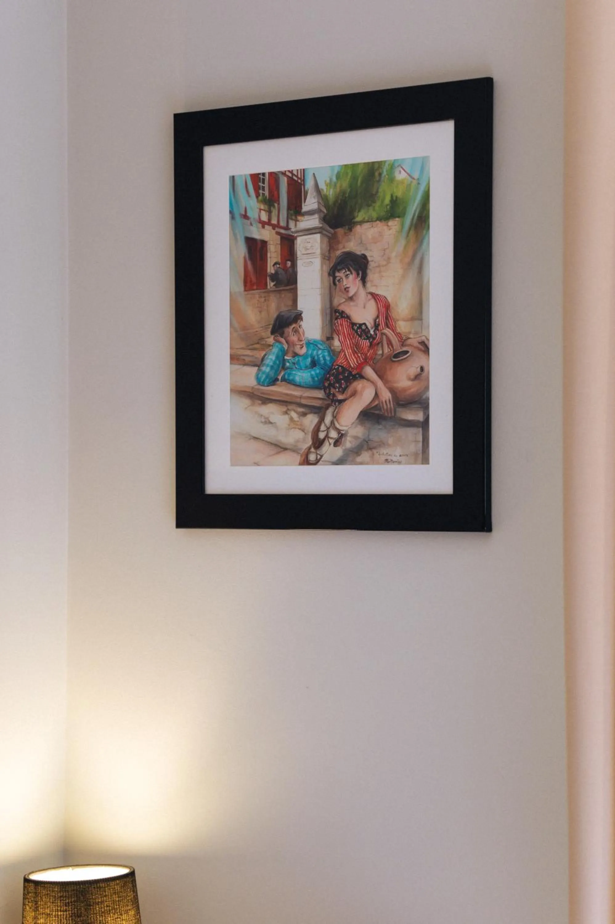 Decorative detail in Boutique Hôtel Txoko