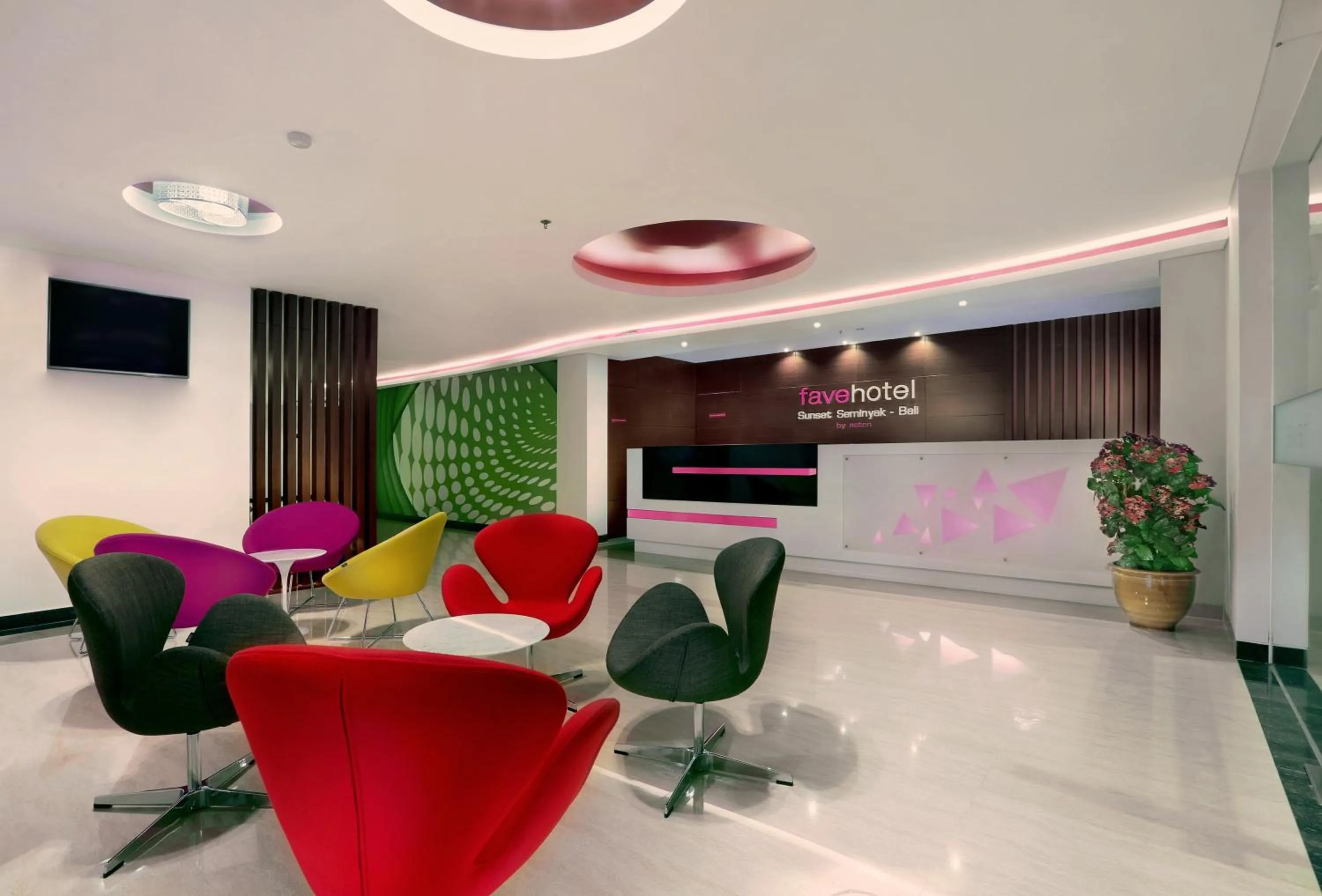Lobby or reception in favehotel Sunset Seminyak