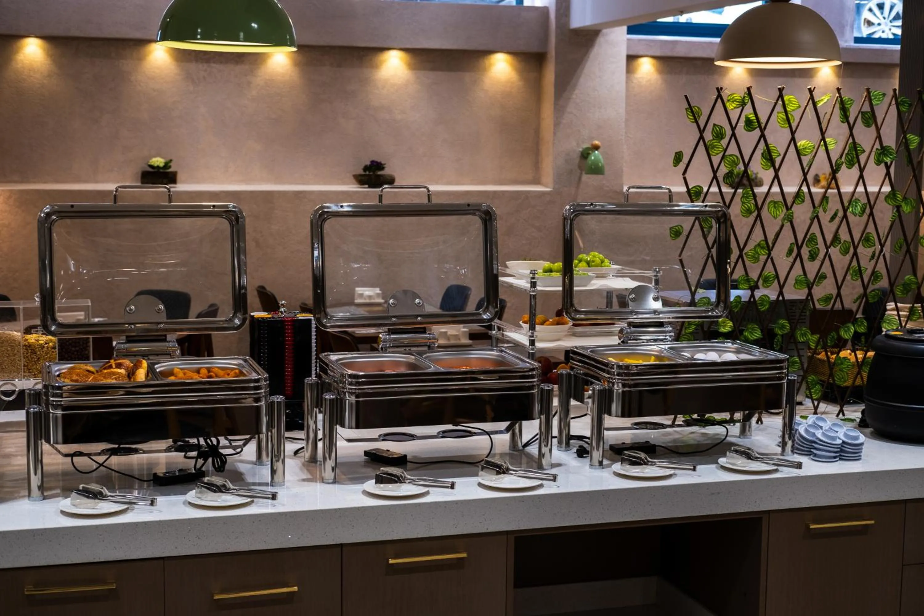 Buffet breakfast in Buke Hotel Bomonti