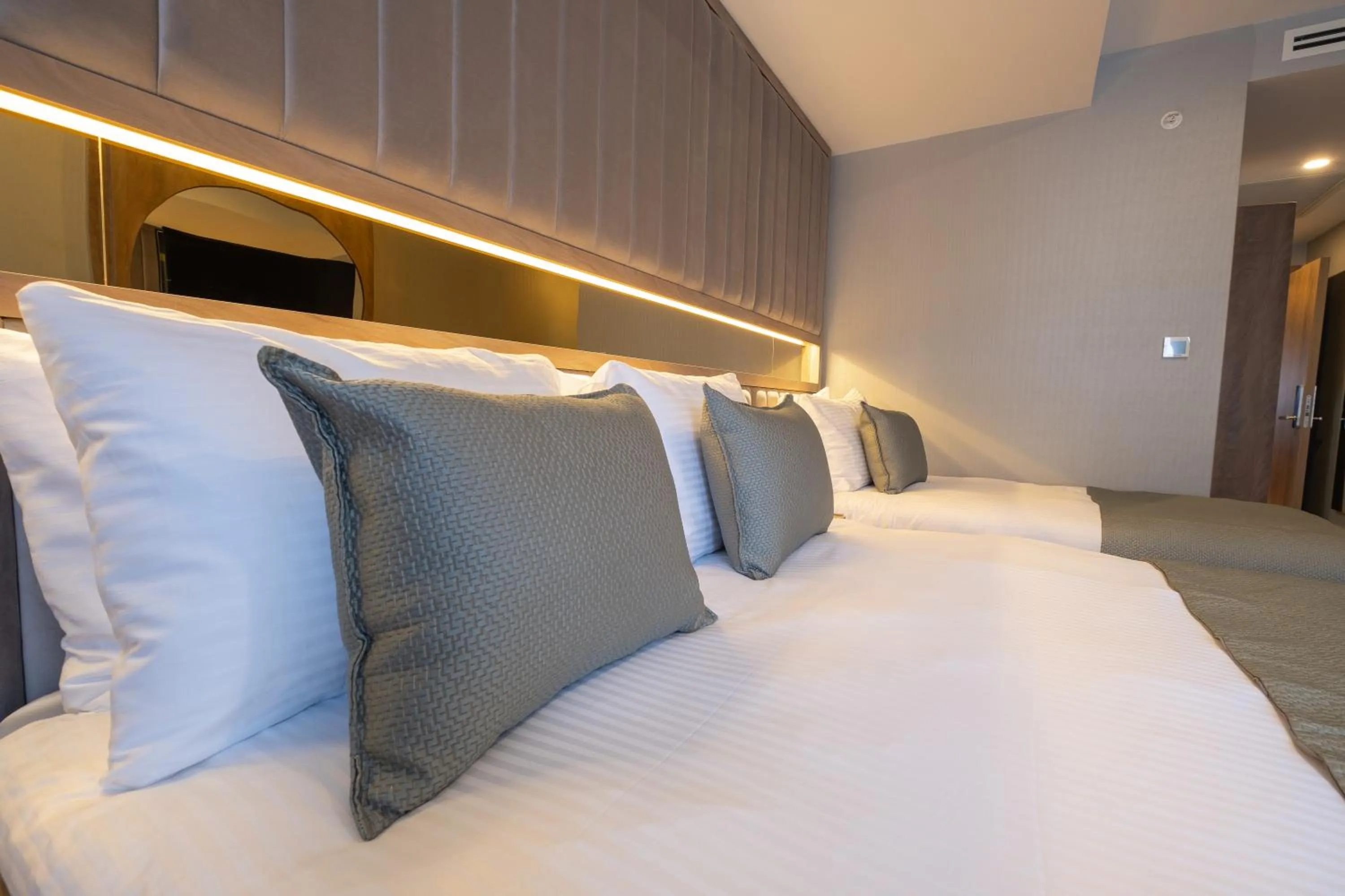 Bed in Buke Hotel Bomonti