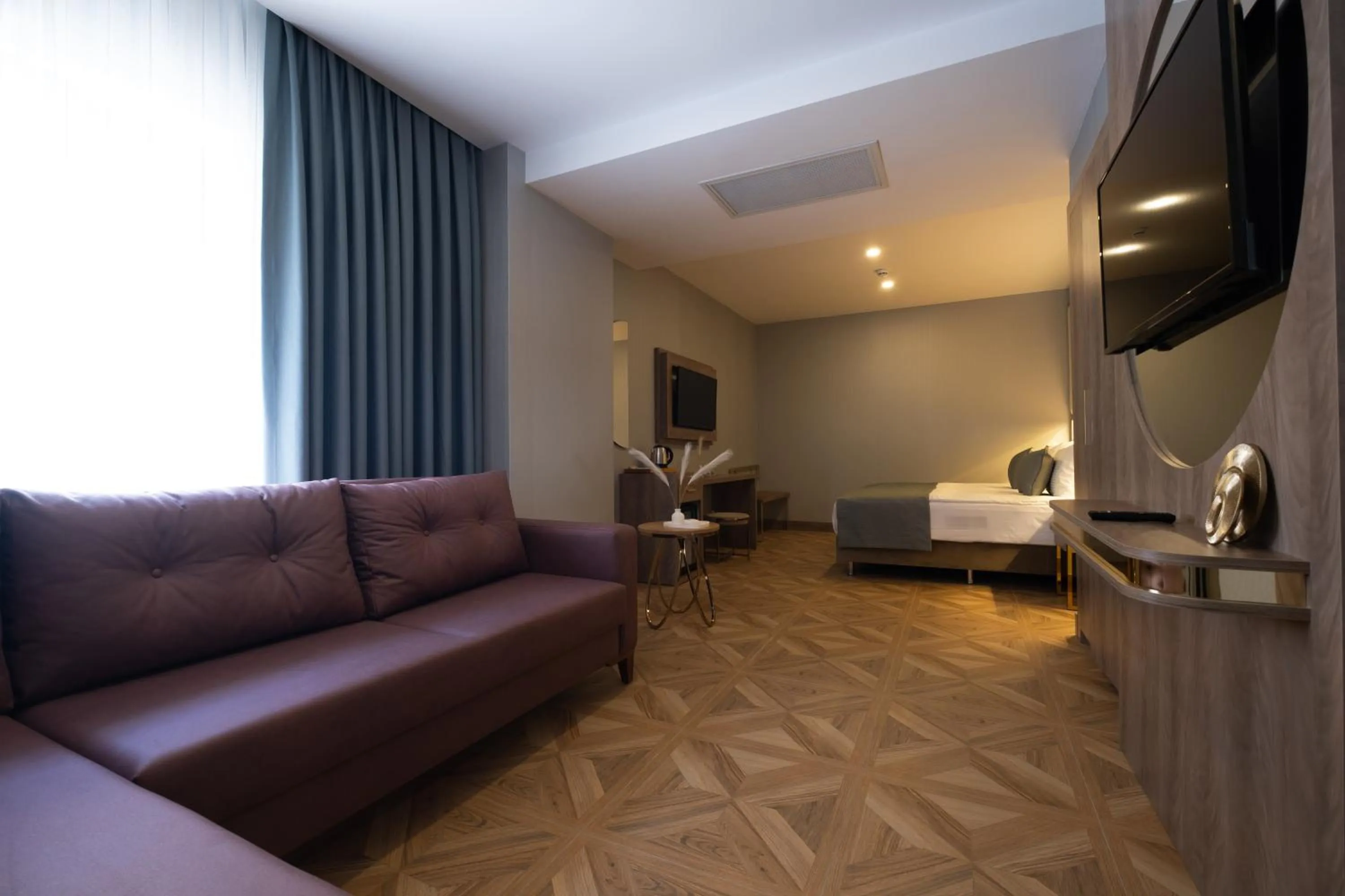 Bed in Buke Hotel Bomonti