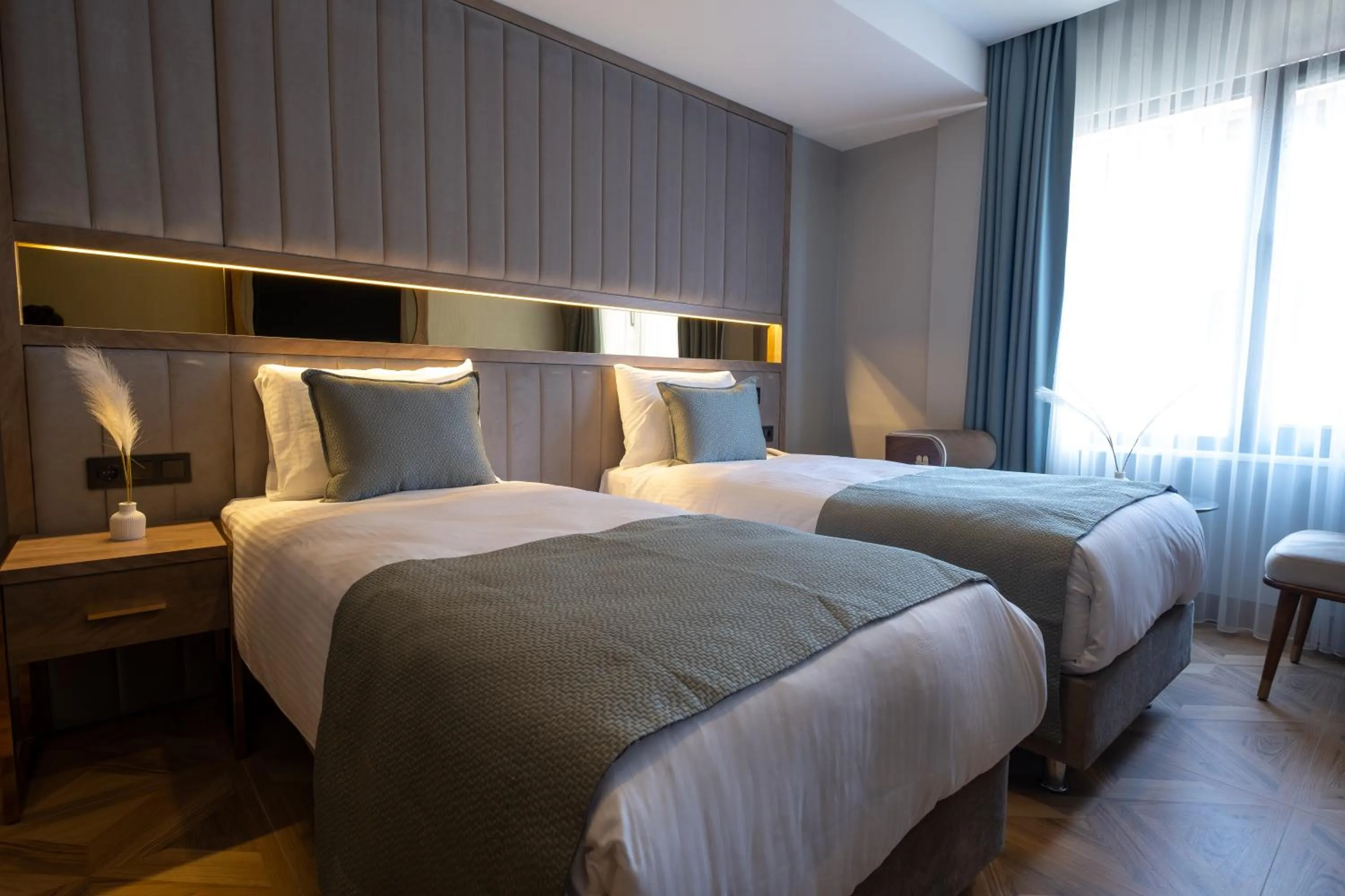 Bed in Buke Hotel Bomonti