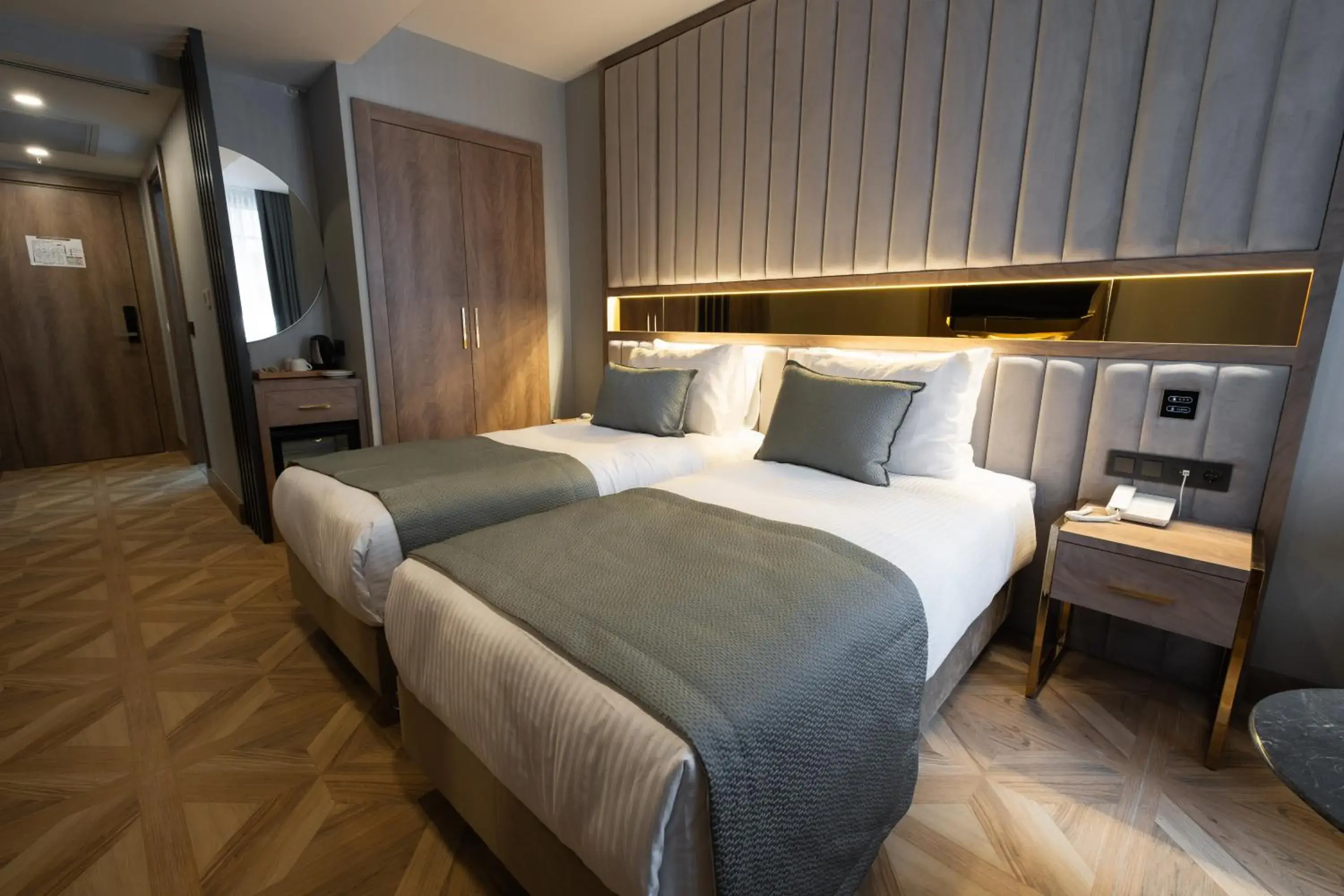 Superior Twin Room in Buke Hotel Bomonti Superior Twin Room in Buke Hotel Bomonti