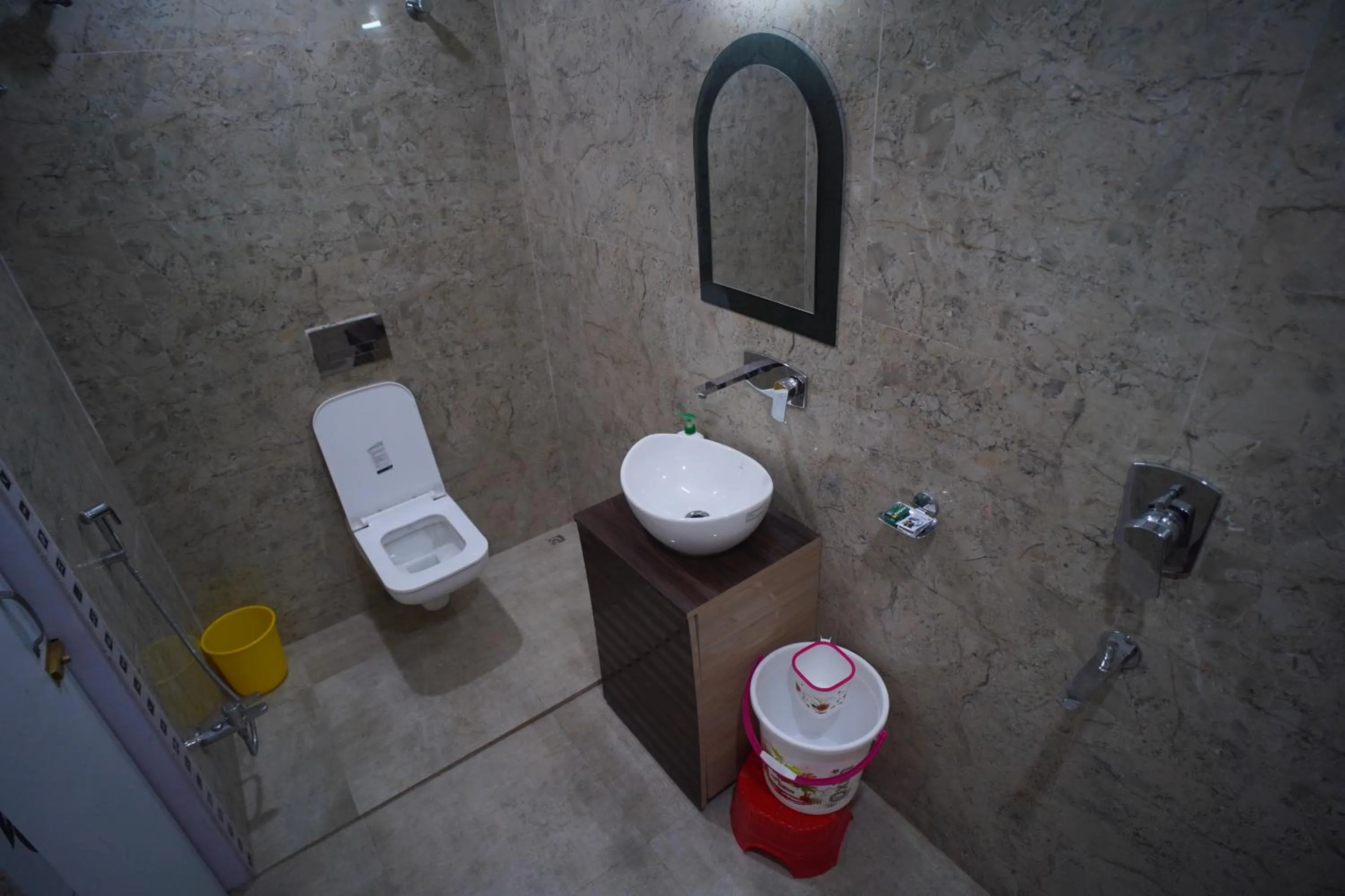 Bathroom in Hotel Asha Inn