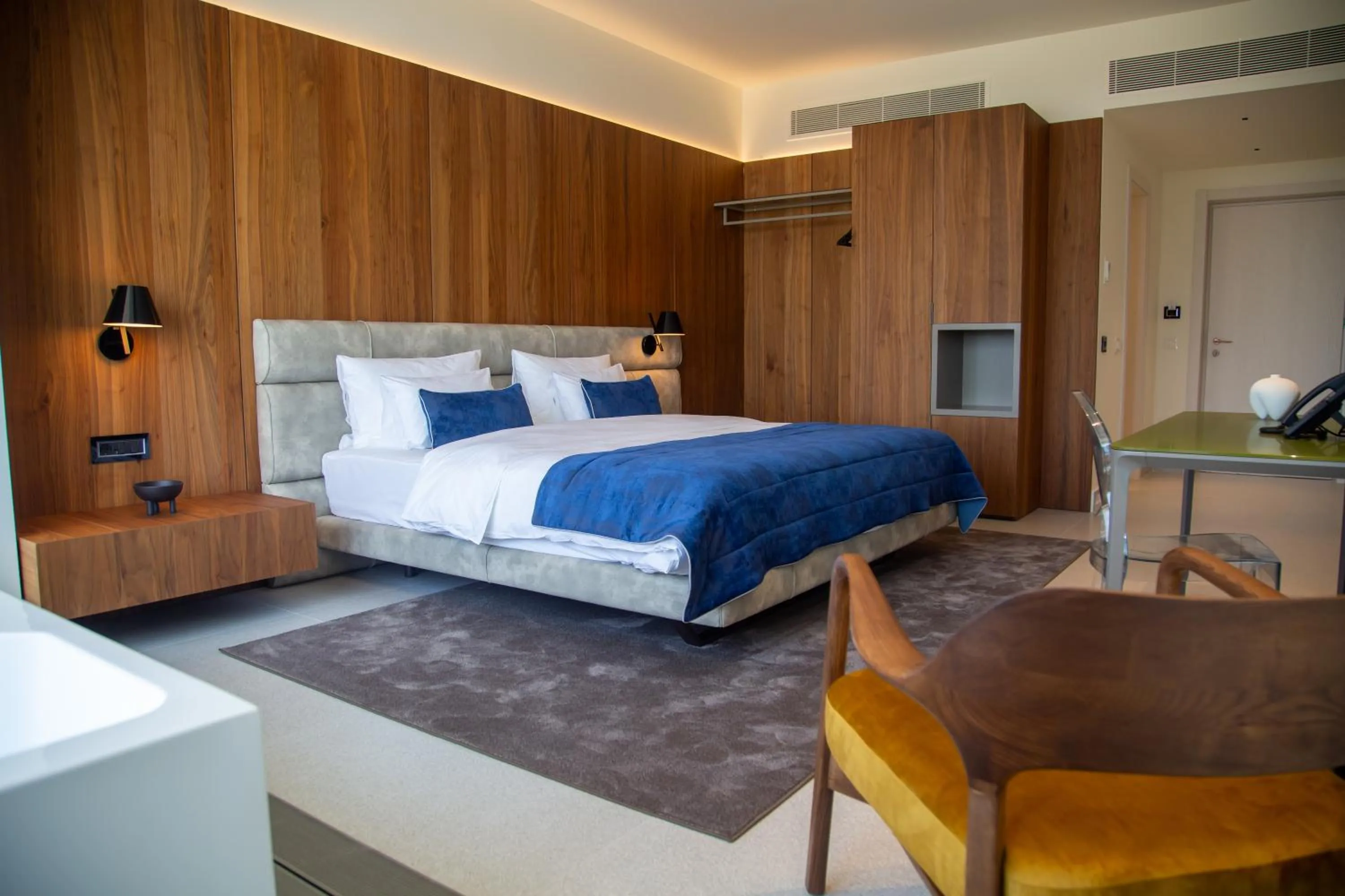 Bedroom, Bed in Abi's Hotel & SPA Vlore