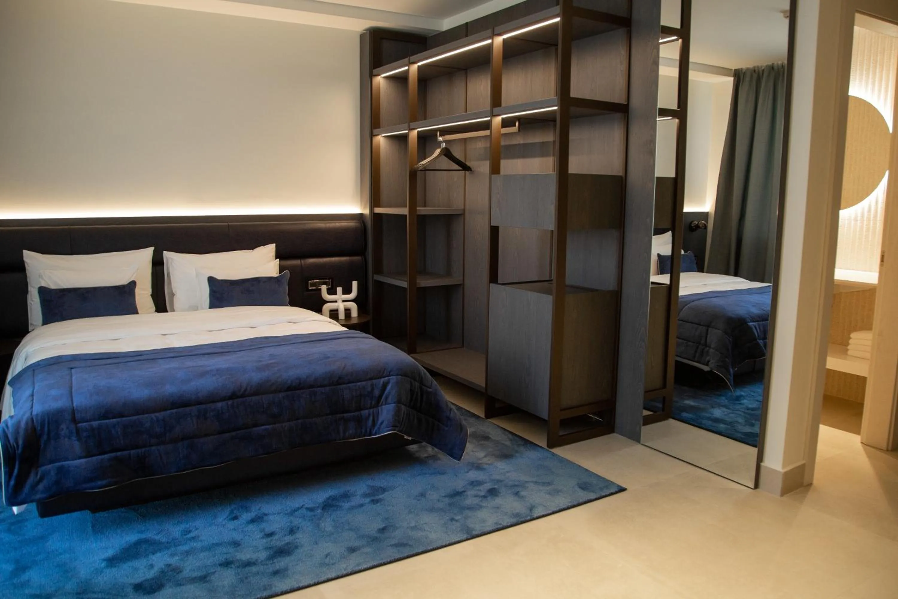 Bedroom, Bed in Abi's Hotel & SPA Vlore