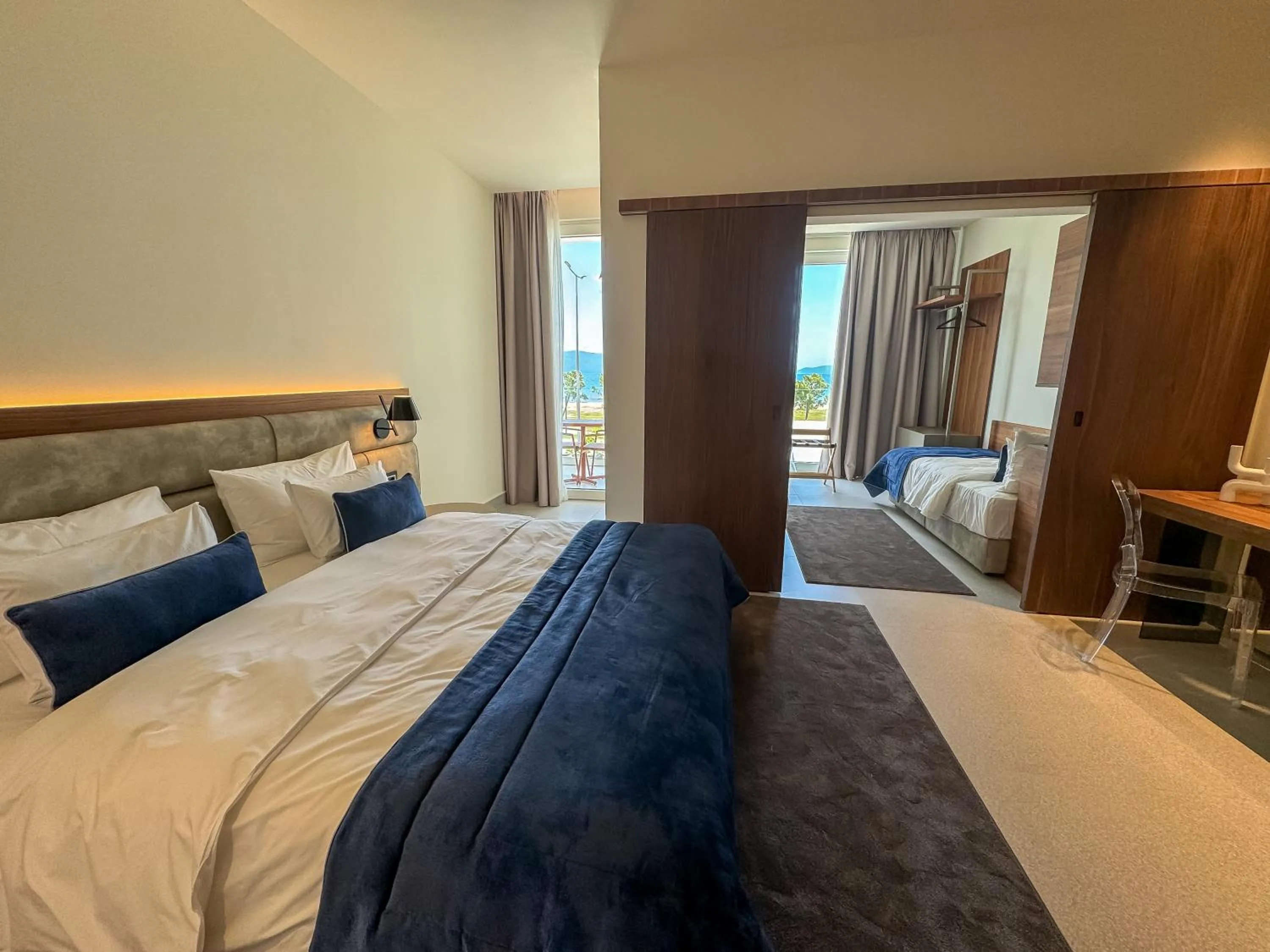 Bedroom, Bed in Abi's Hotel & SPA Vlore