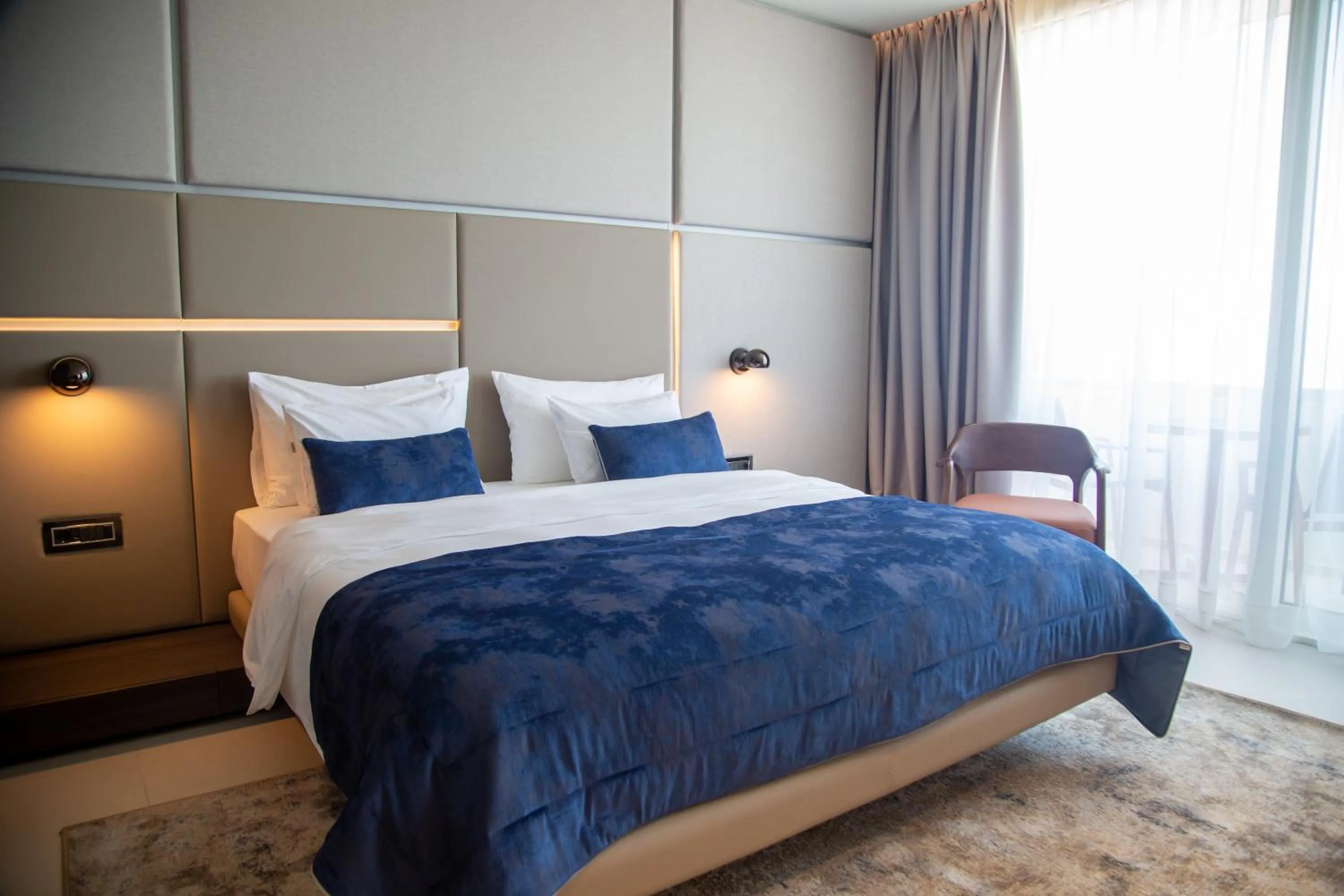 Bedroom, Bed in Abi's Hotel & SPA Vlore