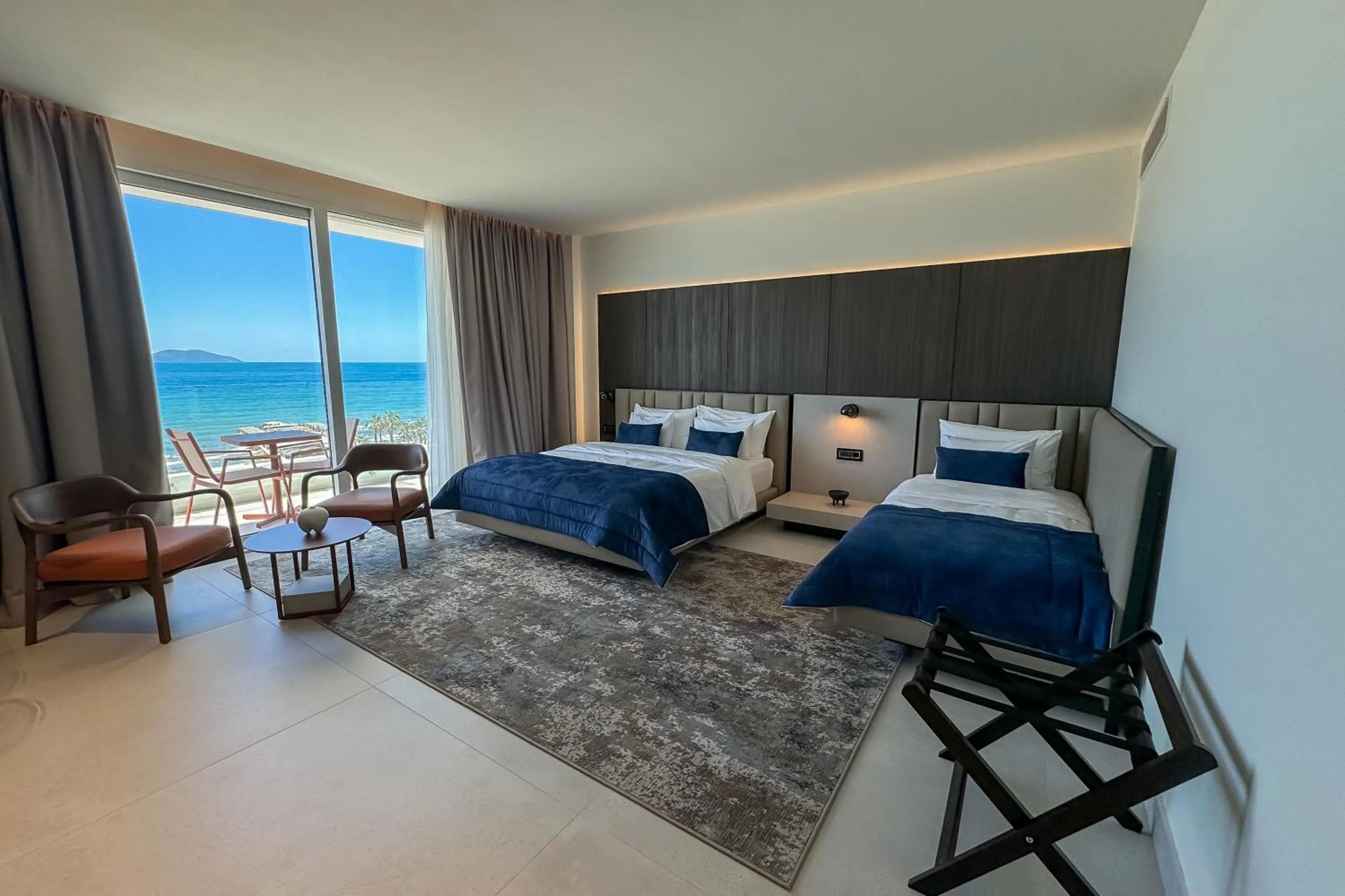 Photo of the whole room, Bed in Abi's Hotel & SPA Vlore