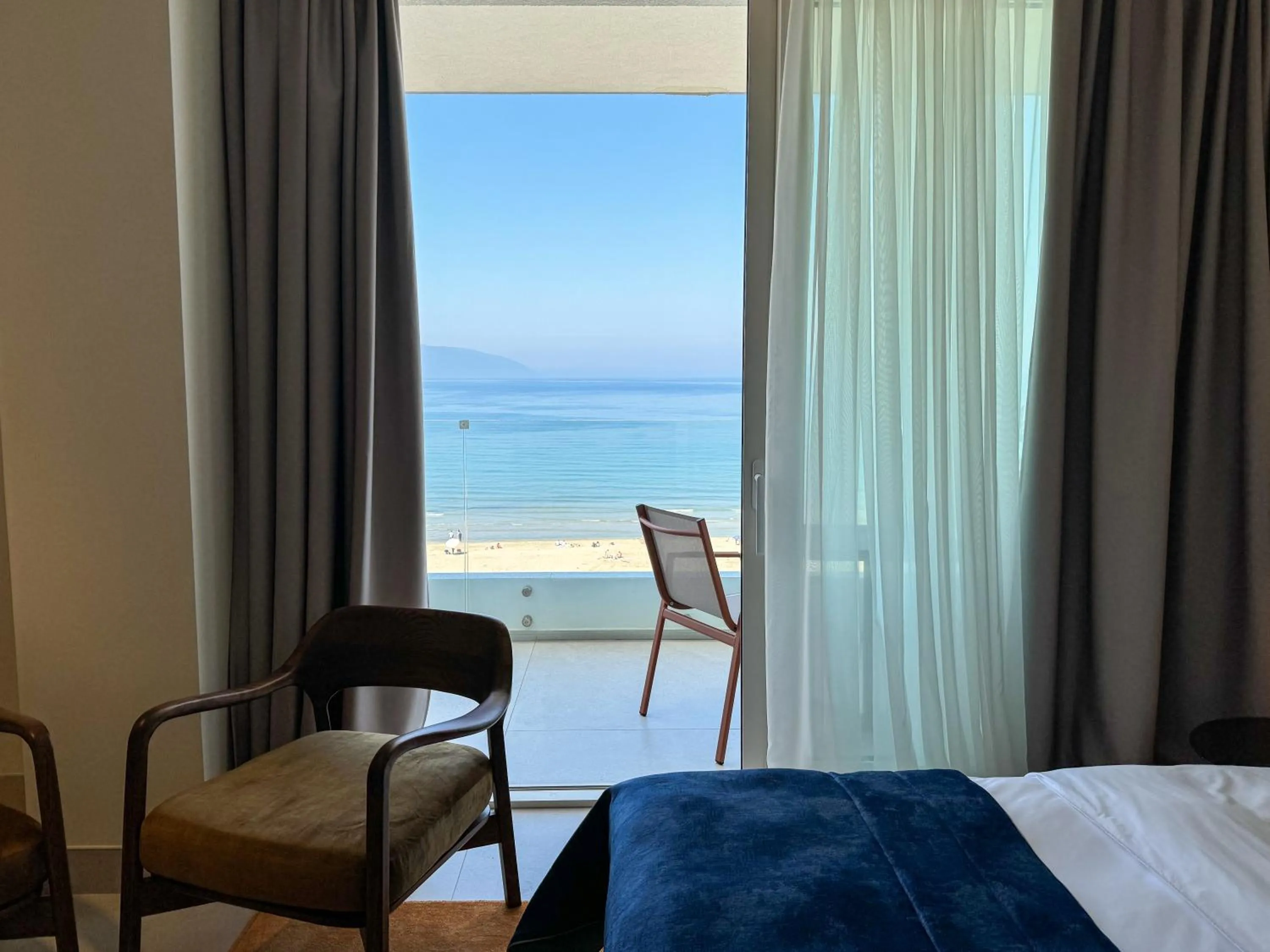 Natural landscape, Bed in Abi's Hotel & SPA Vlore