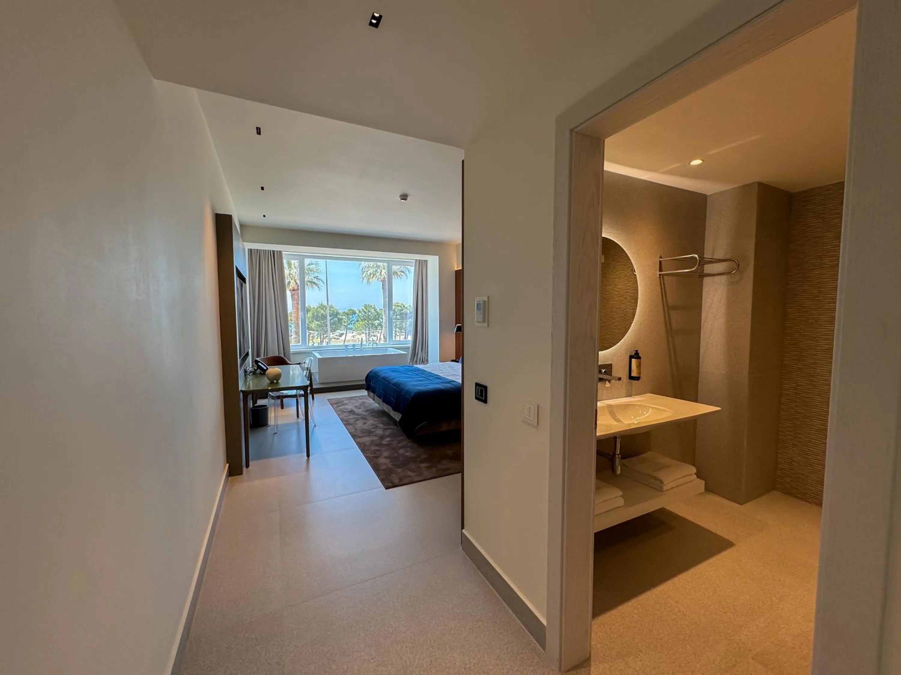 Photo of the whole room, Bed in Abi's Hotel & SPA Vlore