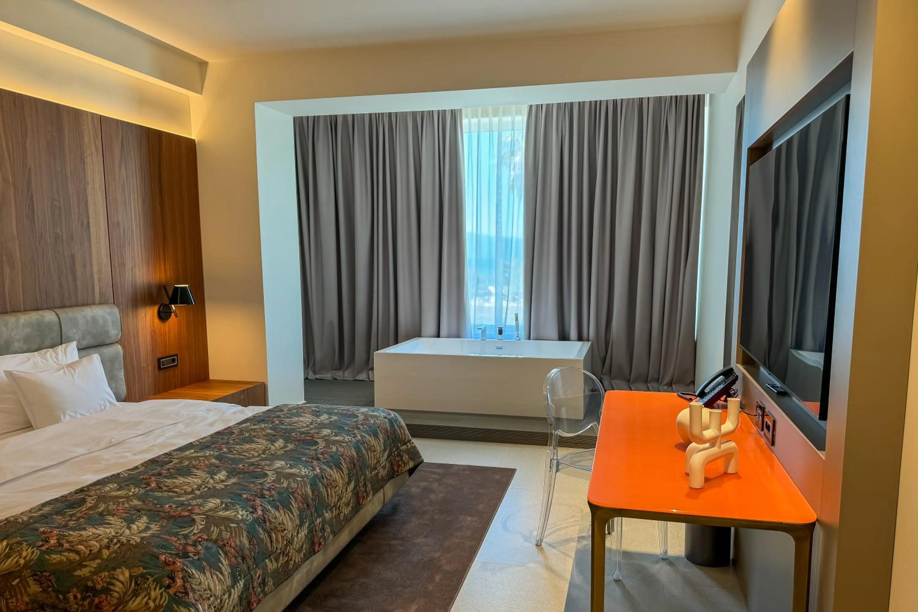 Photo of the whole room, Bed in Abi's Hotel & SPA Vlore