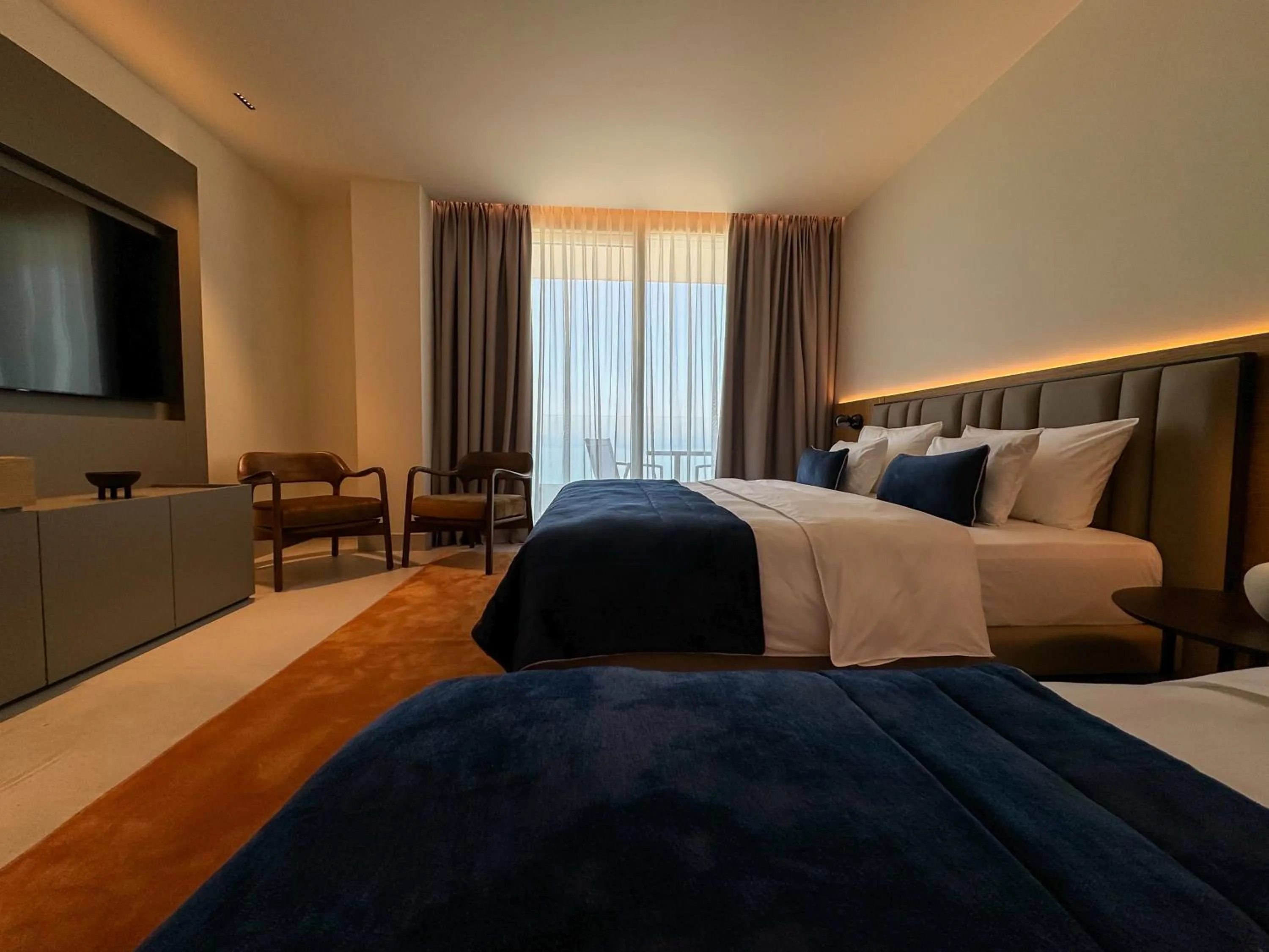 Bedroom, Bed in Abi's Hotel & SPA Vlore