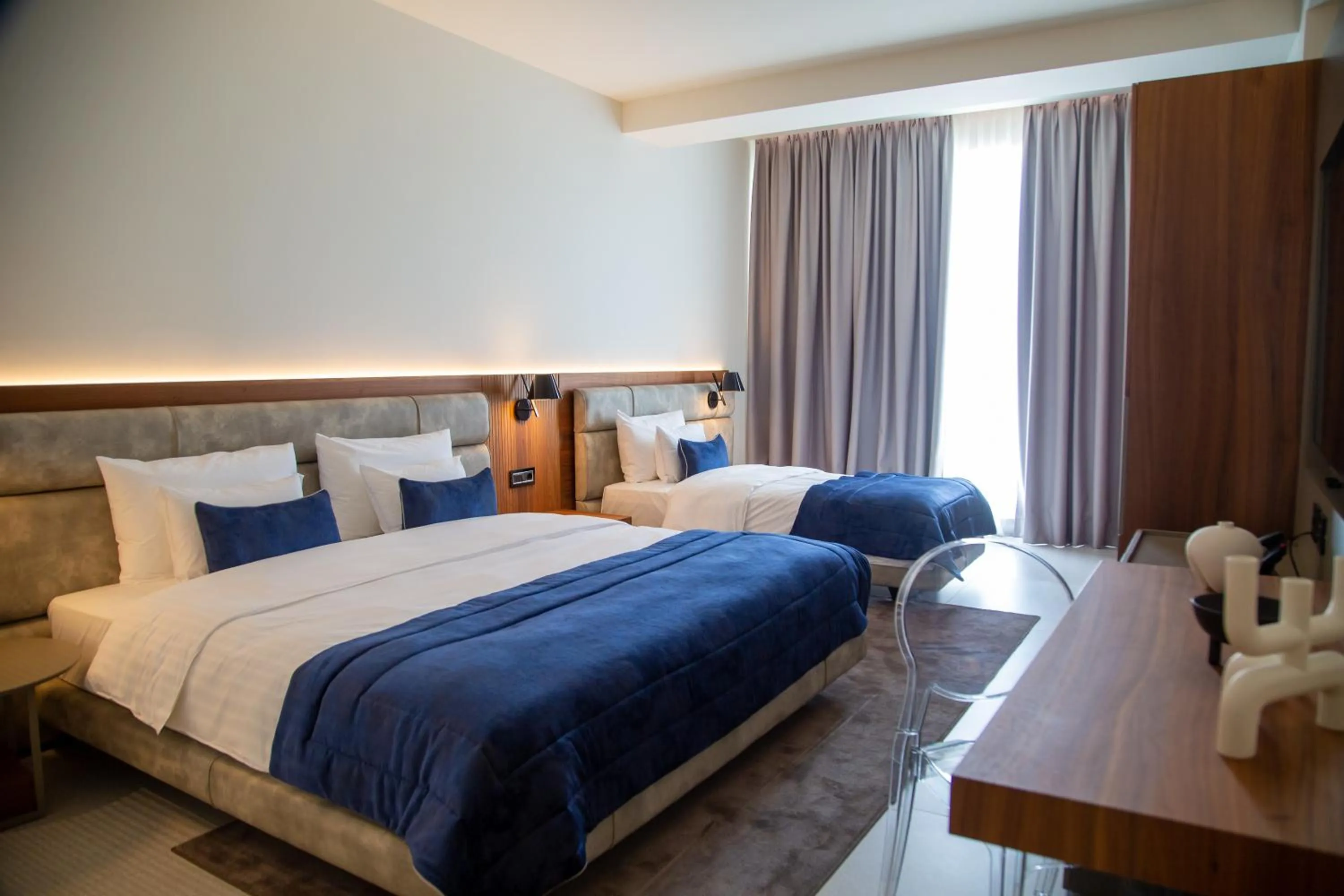 Photo of the whole room, Bed in Abi's Hotel & SPA Vlore