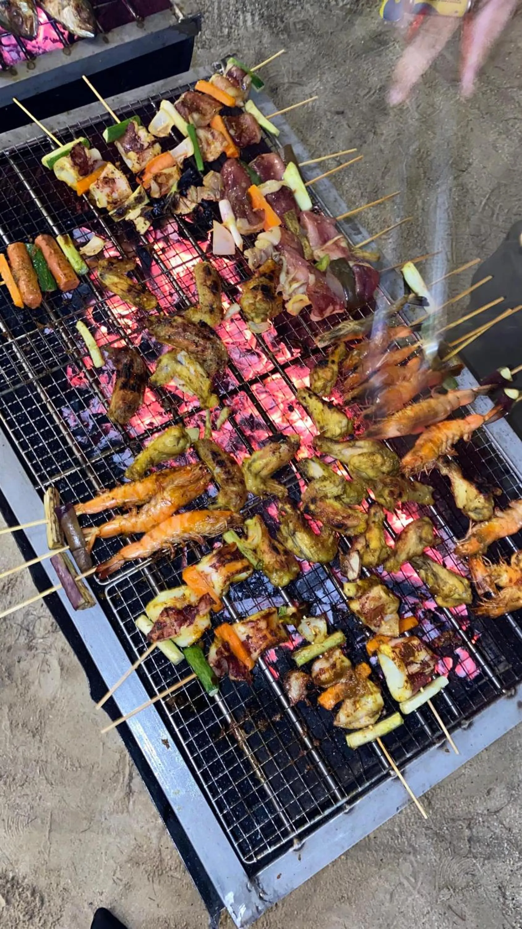 BBQ facilities in Kawaland glamping resort